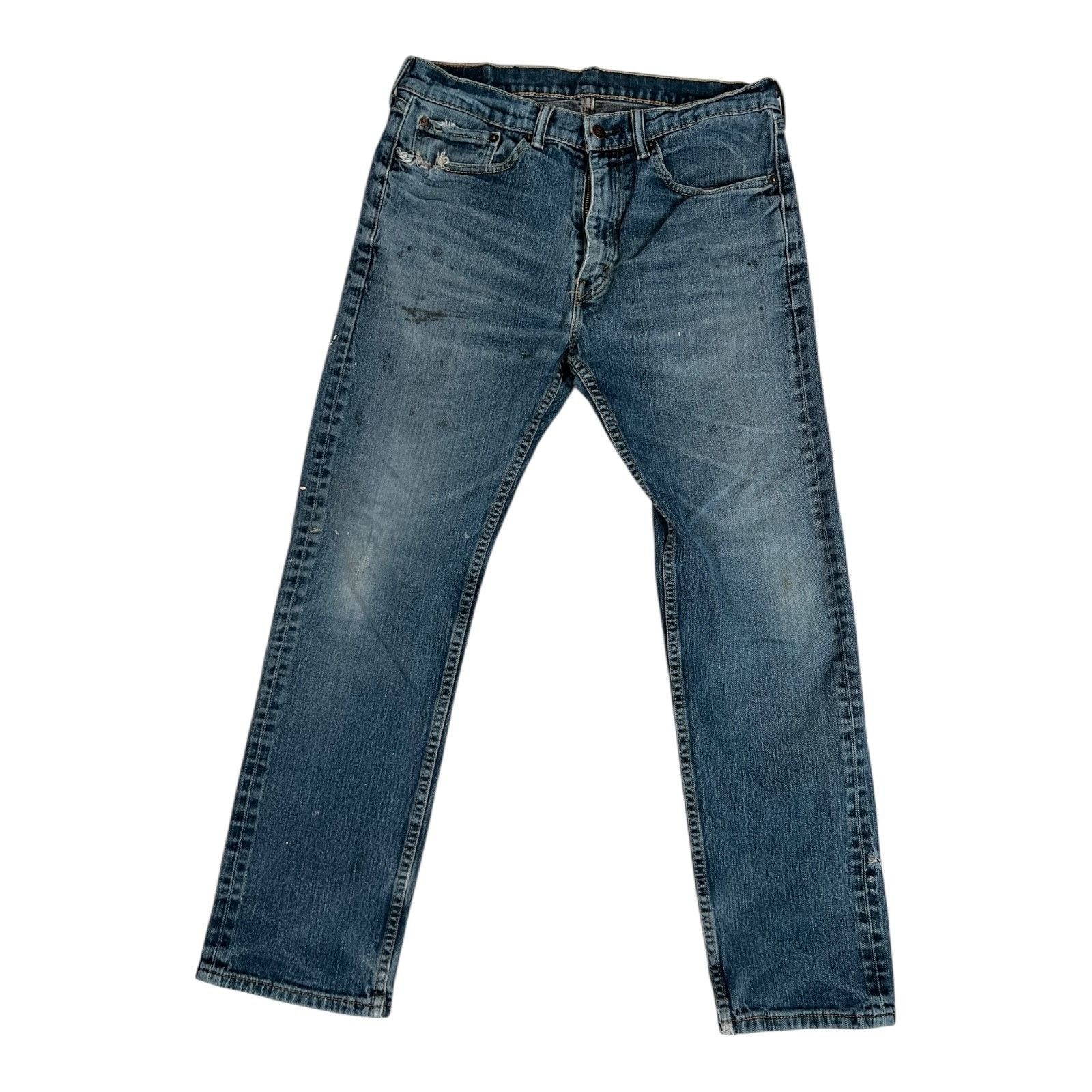 Levi's Vintage Levi’s 505 Blue Denim Jeans Size 34x30 Made in Mexic Size US 34 / EU 50 - 1 Thumbnail