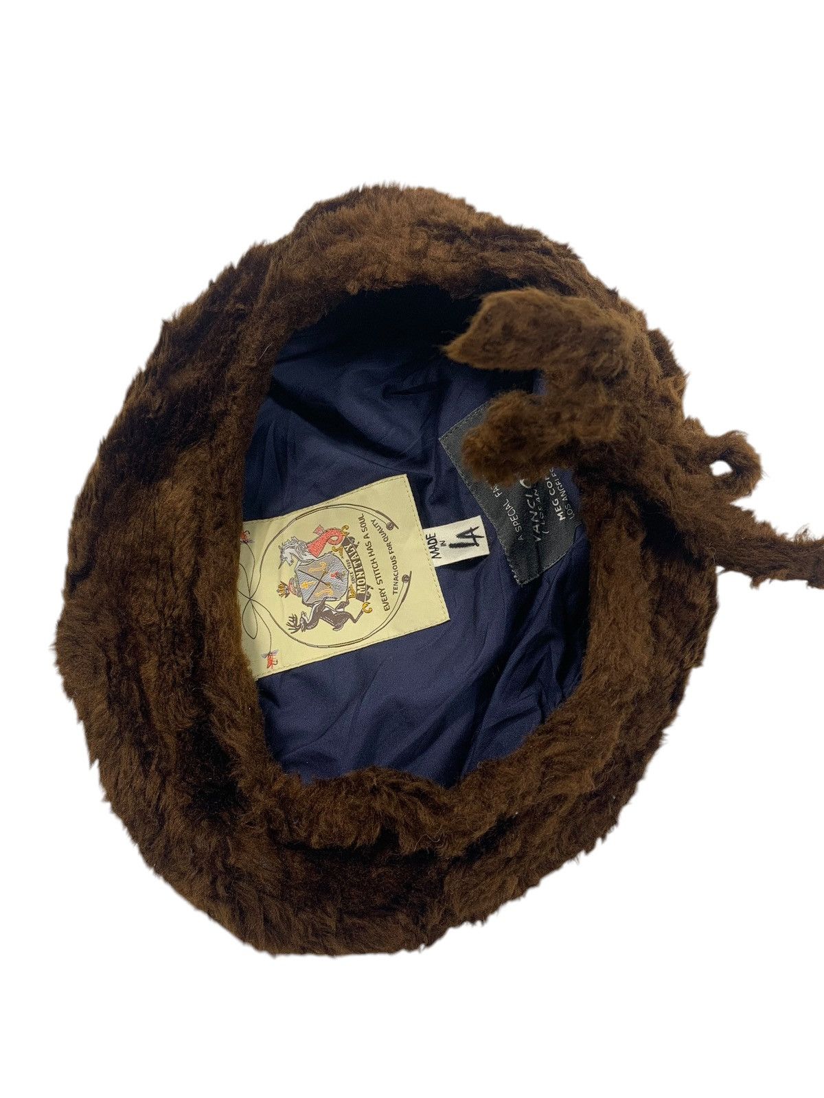 Monitaly Super RARE Fur Hats Monitaly Size ONE SIZE - 4 Thumbnail