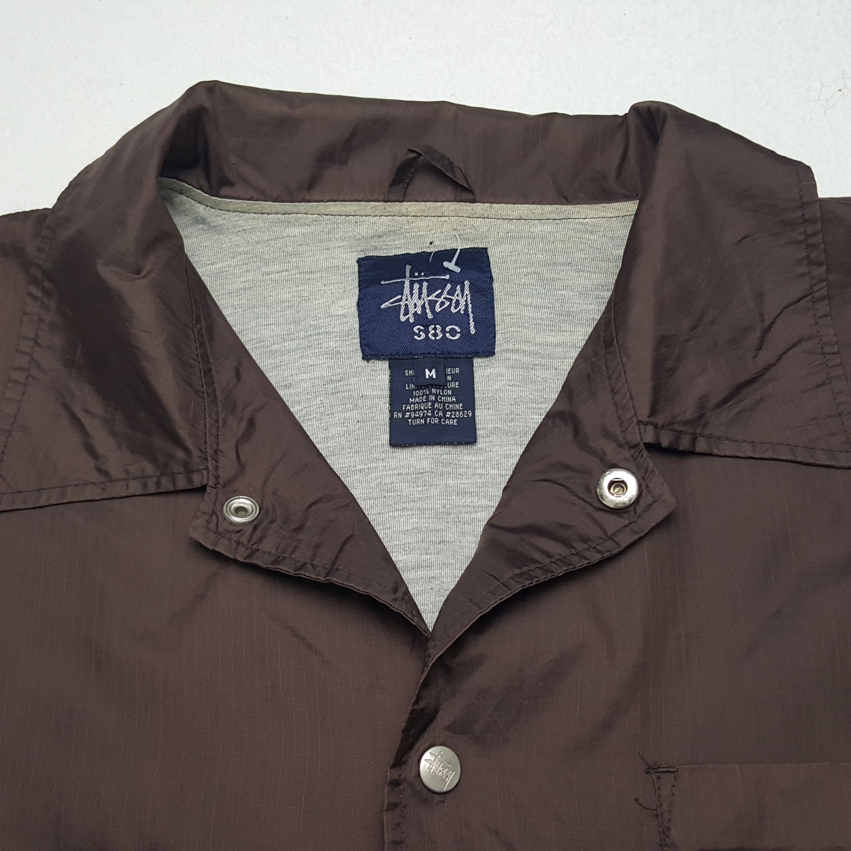 Stussy × Vintage Vintage Stussy Skateboard Style Windbreaker Jacket Size US XL / EU 56 / 4 - 5 Thumbnail