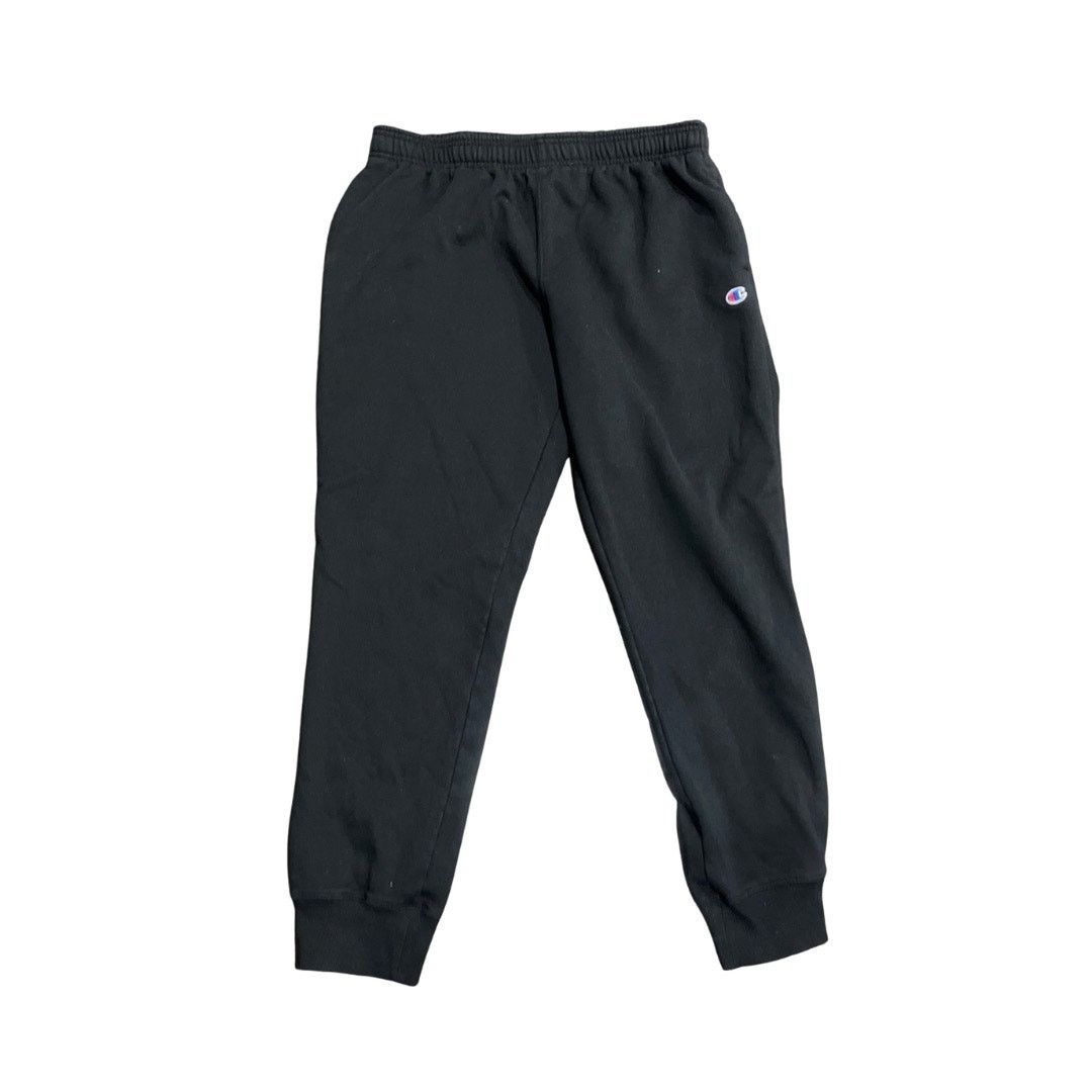 Champion Champion Sweatpants Black Joggers Elastic Waist Athletic XL Size US 34 / EU 50 - 1 Thumbnail
