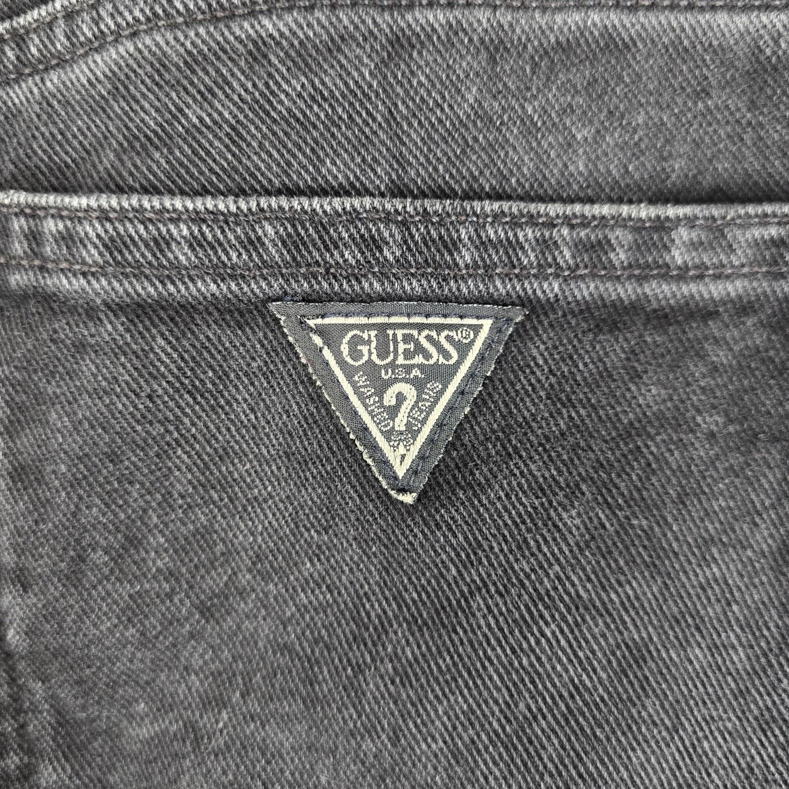 Guess Guess Jeans Womens Size 30 28x28 Black Denim Vintage 90s Size 28" / US 6 / IT 42 - 11 Thumbnail