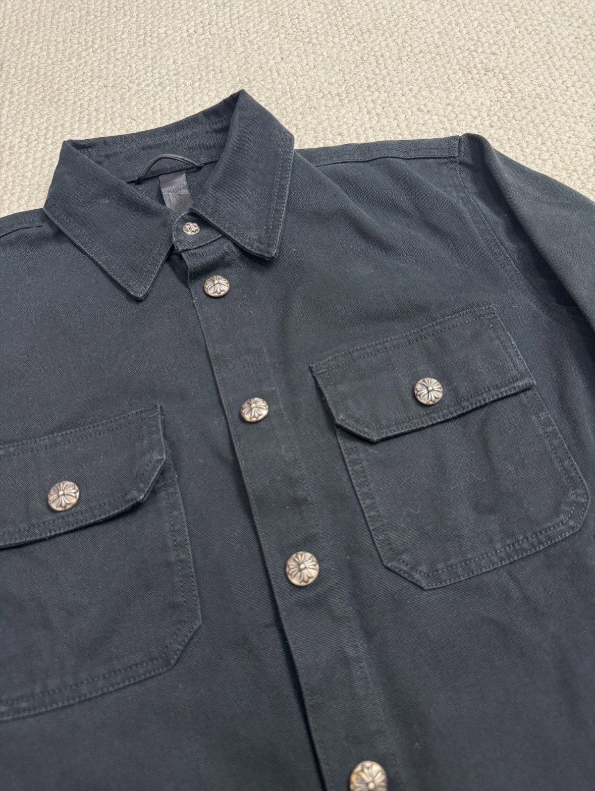 Chrome Hearts Chrome Hearts denim shirt Size US S / EU 44-46 / 1 - 3 Thumbnail