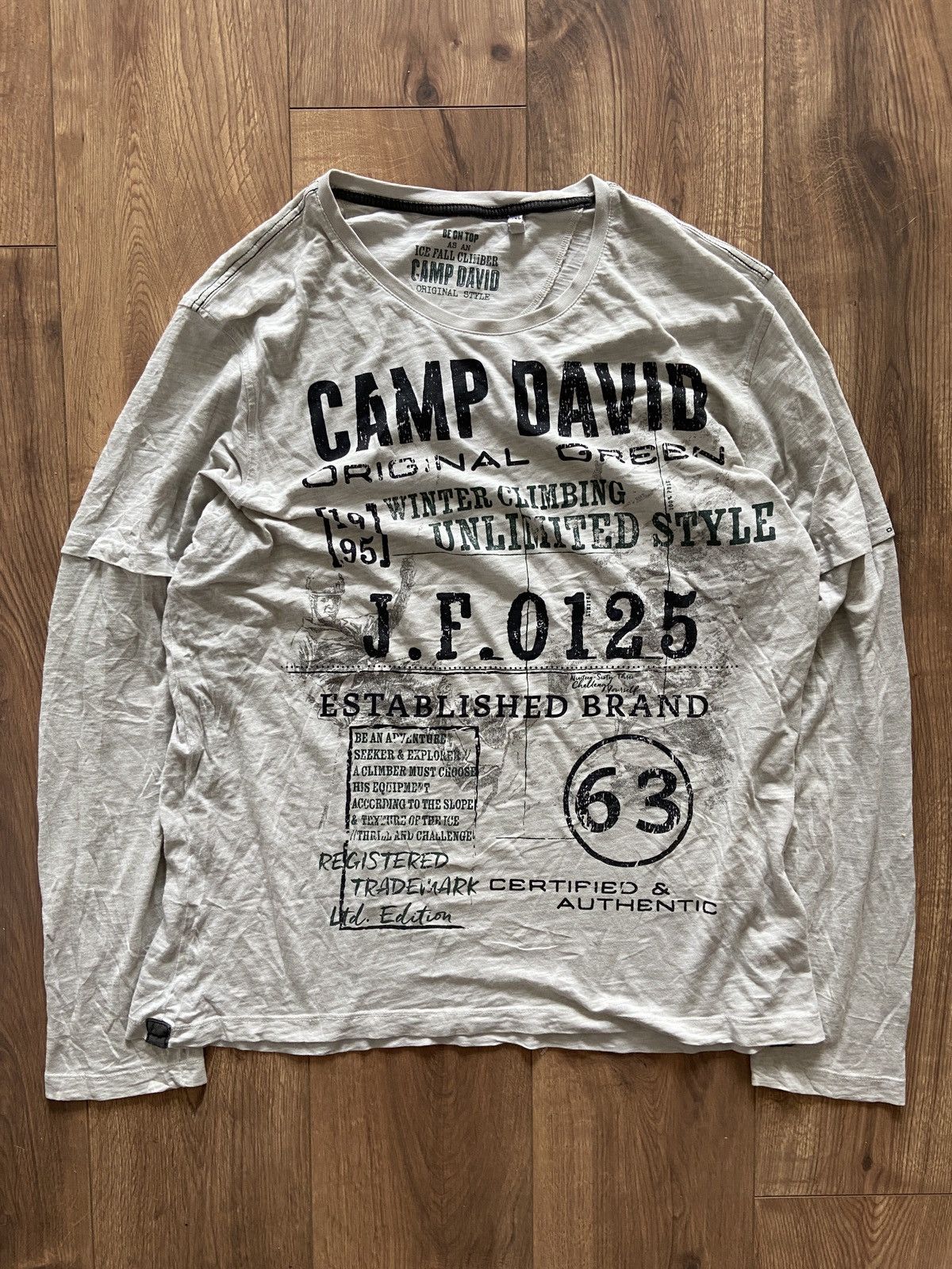 Camp David Camp David Vintage Long-Sleeve 2000s Size US XXL / EU 58 / 5 - 1 Thumbnail
