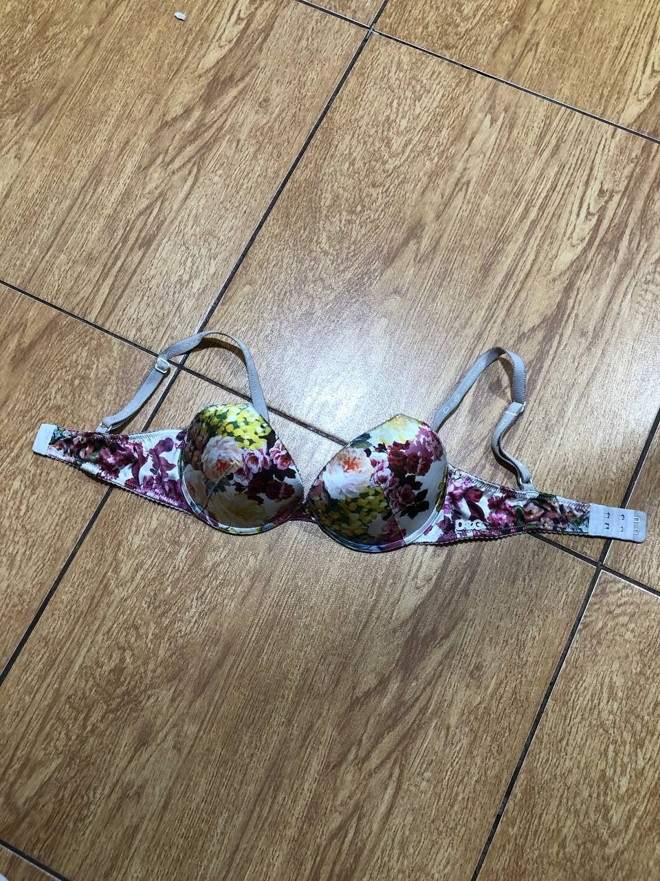 Dolce & Gabbana Vintage Dolce & Gabbana Flower Print Bra Size ONE SIZE - 4 Thumbnail