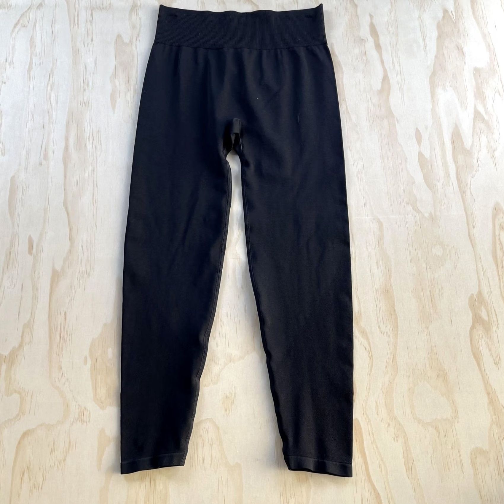 Pinko PINK Victoria's Secret Seamless Leggings Womens Large Black High Rise Yoga Adul t Womens? Size 36" / US 14 / IT 50 - 2 Thumbnail