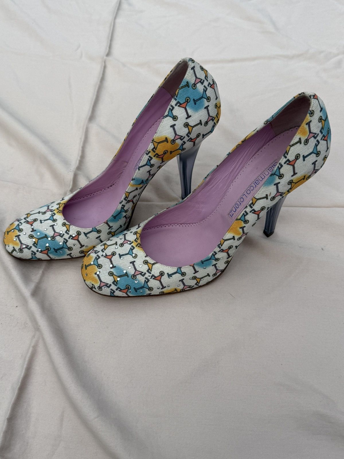 Other Gianmarco Lorenzi Statement High Heel Pumps Size US 10 / IT 40 - 2 Thumbnail
