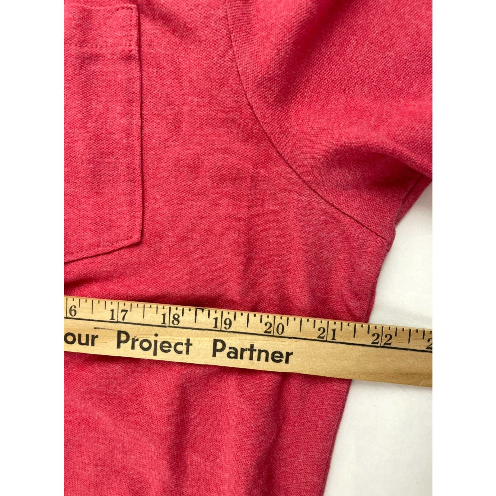 Banana Republic Banana Republic Polo Shirt Men's L Pink Short Sleeve 1/4 Button Up Cotton Spandex Golf Bre thable Size US L / EU 52-54 / 3 - 5 Thumbnail