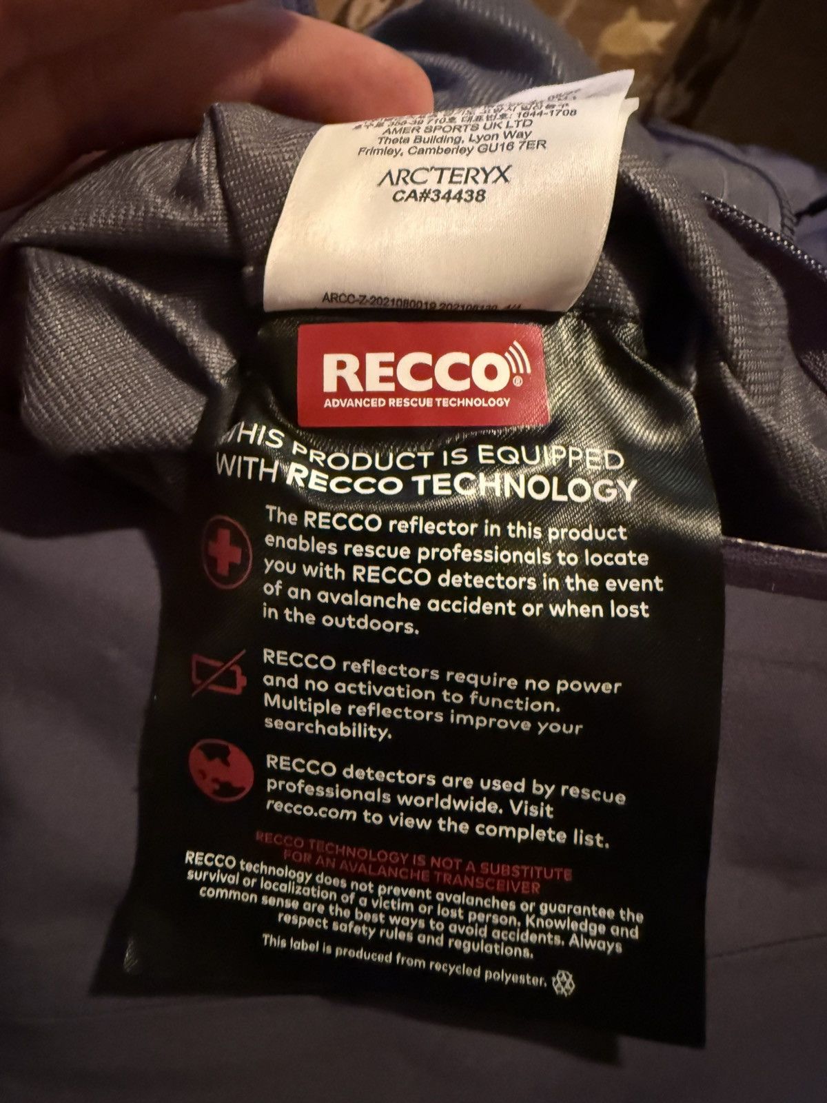 Arc'teryx Arc’teryx Sabre jacket Size US L / EU 52-54 / 3 - 6 Thumbnail