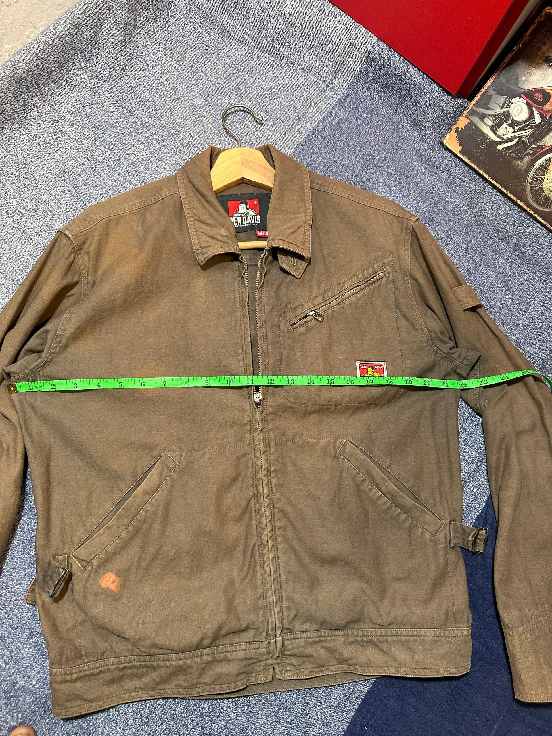 Ben Davis × Vintage BEN DAVIS DISTRESSED WORK JACKET Size US M / EU 48-50 / 2 - 8 Thumbnail