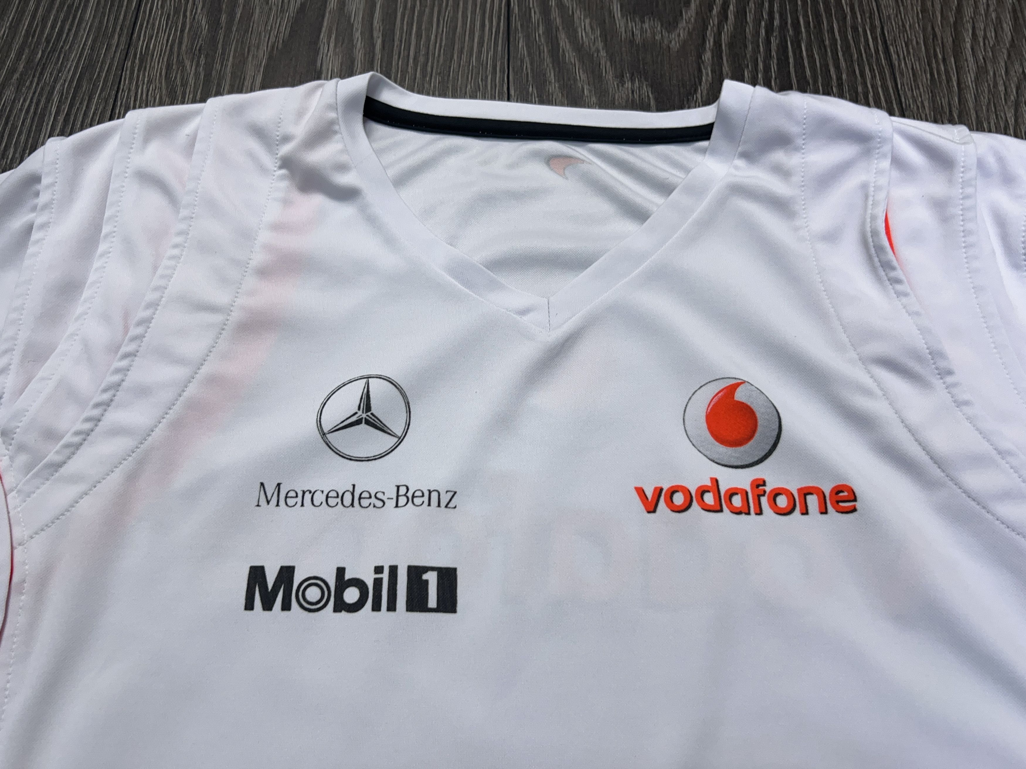 Formula 1 McLaren Vodafone Formula 1 Hamilton Mercedes Benz F1 T Shirt Size US S / EU 44-46 / 1 - 2 Thumbnail