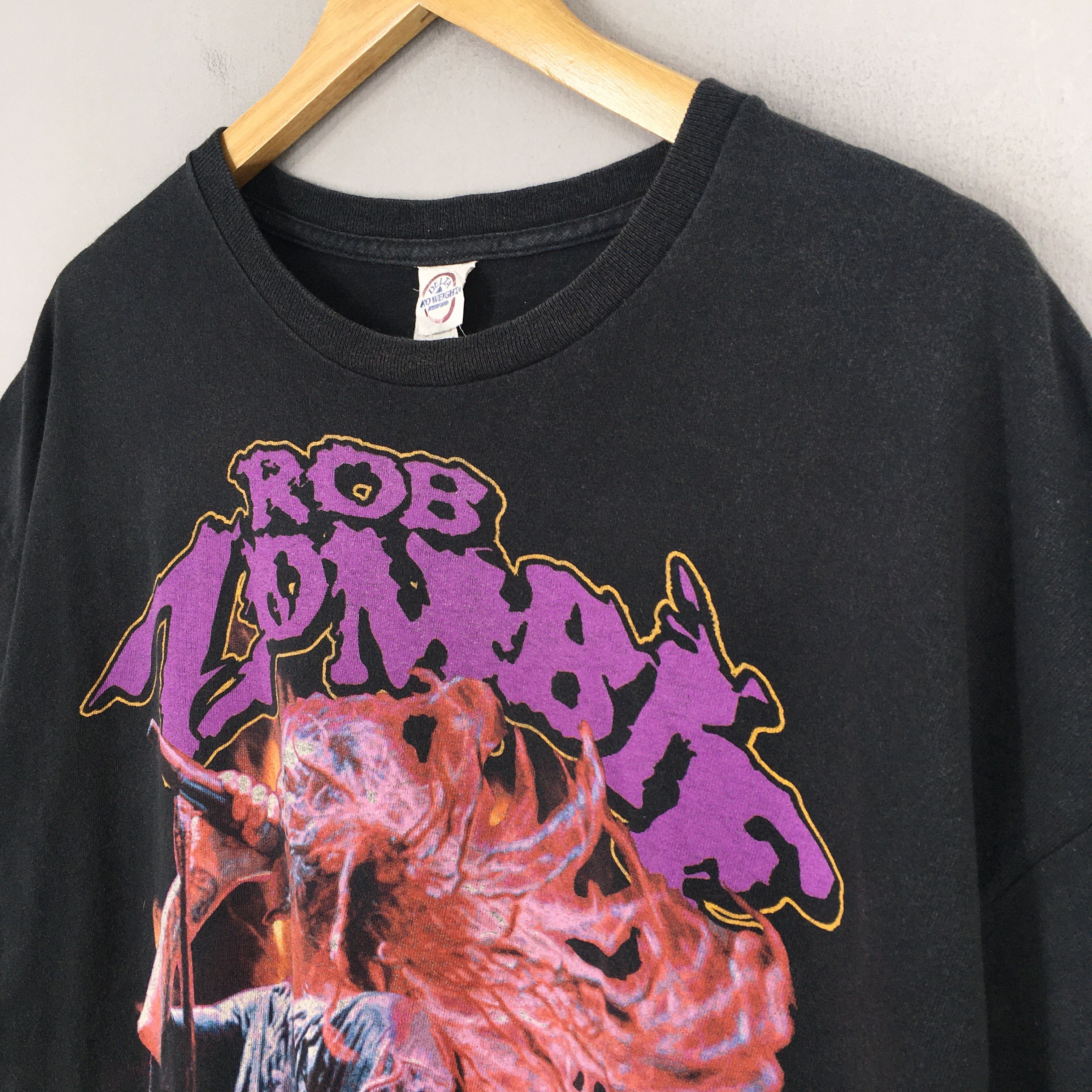 Band Tees Vintage Rob Zombie Black Concert Tshirt XXLarge Size US XXL / EU 58 / 5 - 3 Thumbnail