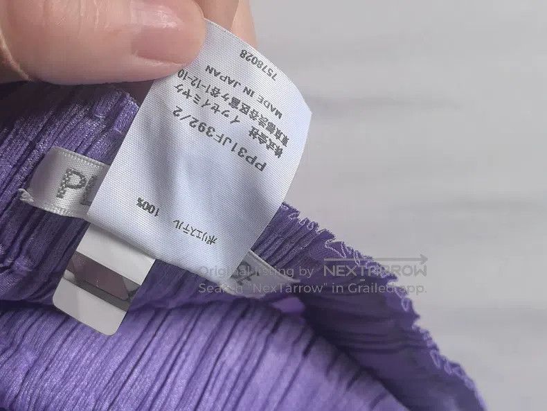 Issey Miyake Issey Miyake Purple Trousers Size 25" / US 0 / IT 36 - 4 Thumbnail