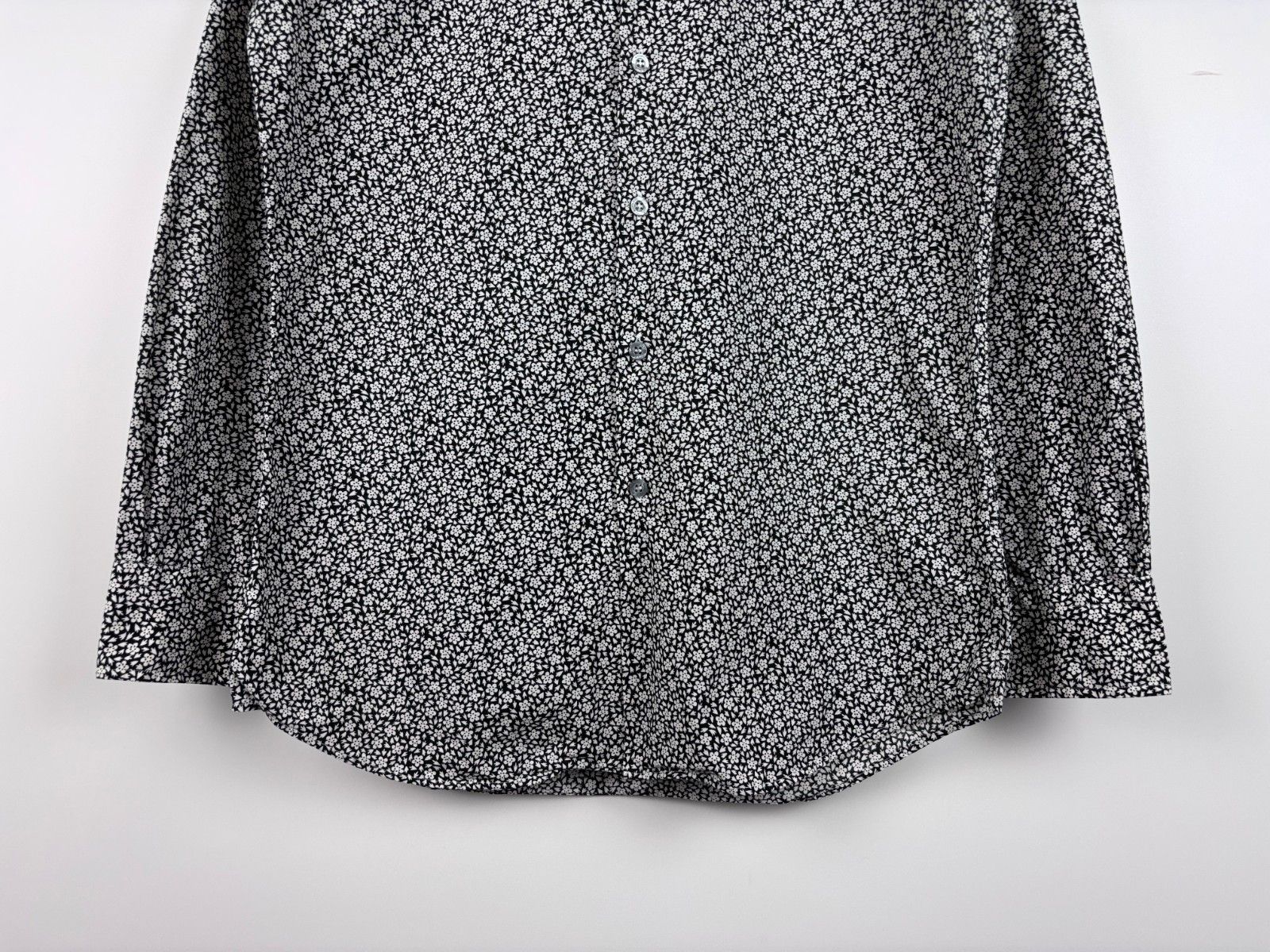Paul Smith Paul Smith Long Sleeve Button Up Floral Shirt Slim 15 / 38 Size US S / EU 44-46 / 1 - 3 Thumbnail
