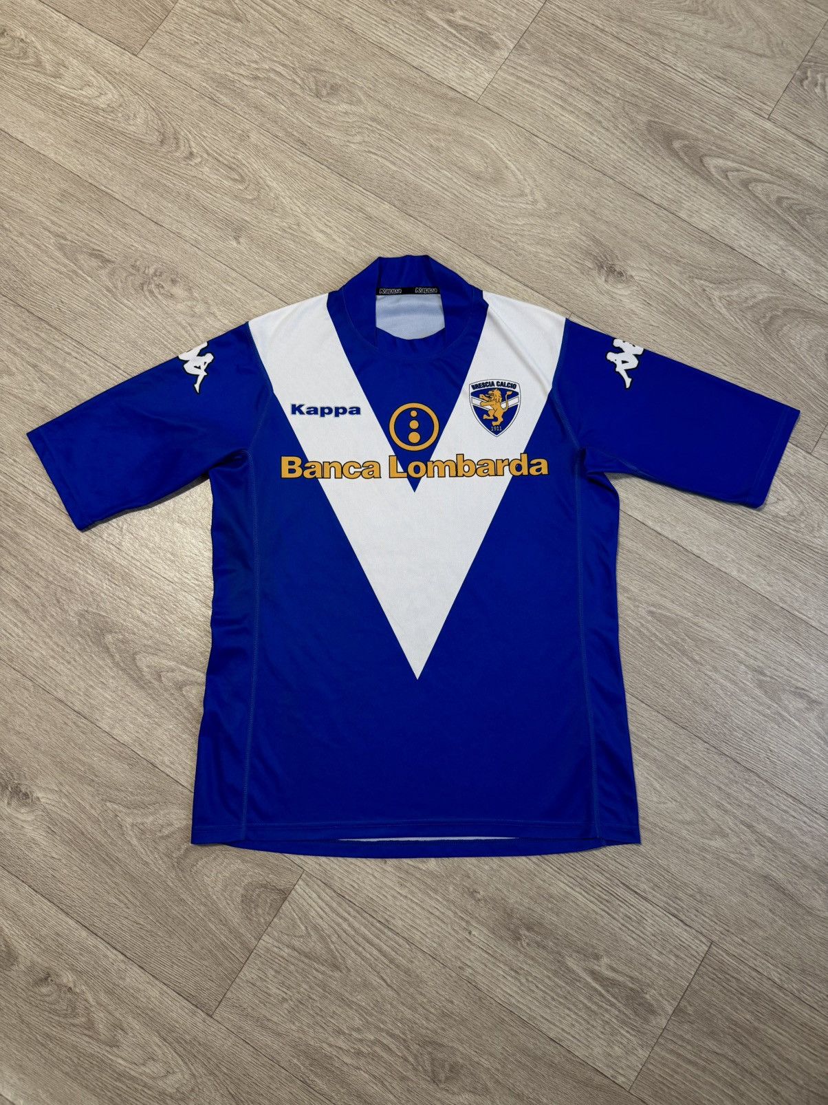Vintage 🔷Rare Vintage Kappa Brescia Calcio 2004/05 Soccer jersey🔷 Size US L / EU 52-54 / 3 - 1 Thumbnail