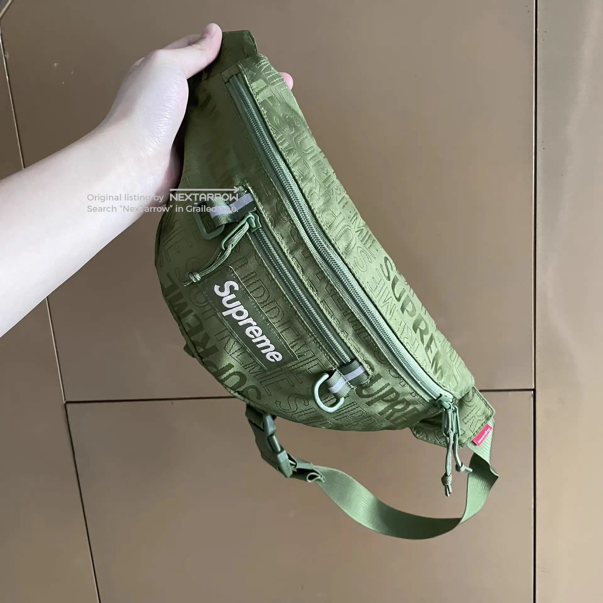 Supreme Supreme Waist Bag Acid Green SS17 | Grailed