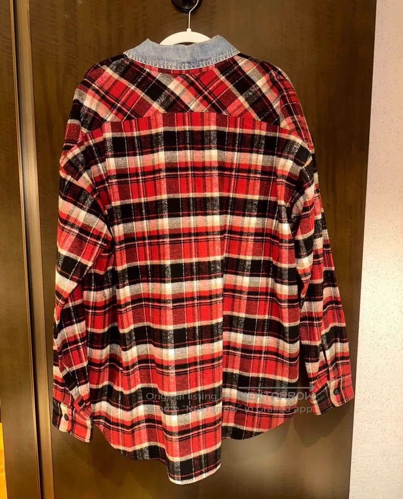 Fear of God Fear of God Season 5 cowboy collar red and black plaid shi Size US S / EU 44-46 / 1 - 2 Thumbnail