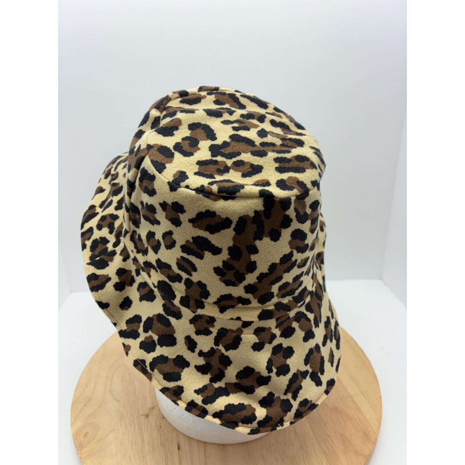 Other The Cheetah — Upcycled Cheetah Print Polyester Bucket Hat Size ONE SIZE - 5 Thumbnail