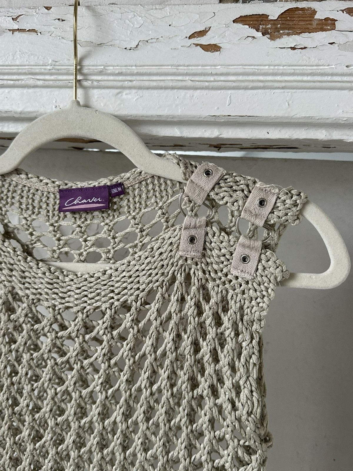 Vintage Vintage Mesh Bondage Tank Too Size M / US 6-8 / IT 42-44 - 3 Thumbnail