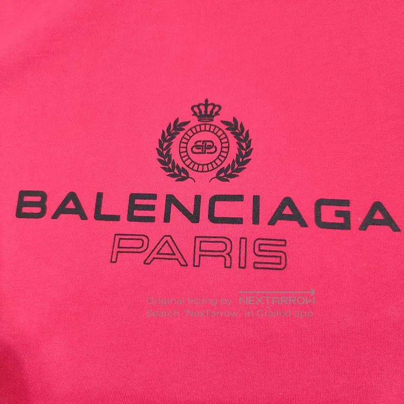 Balenciaga Balenciaga Red Short Sleeve T-Shirt Size US M / EU 48-50 / 2 - 2 Thumbnail