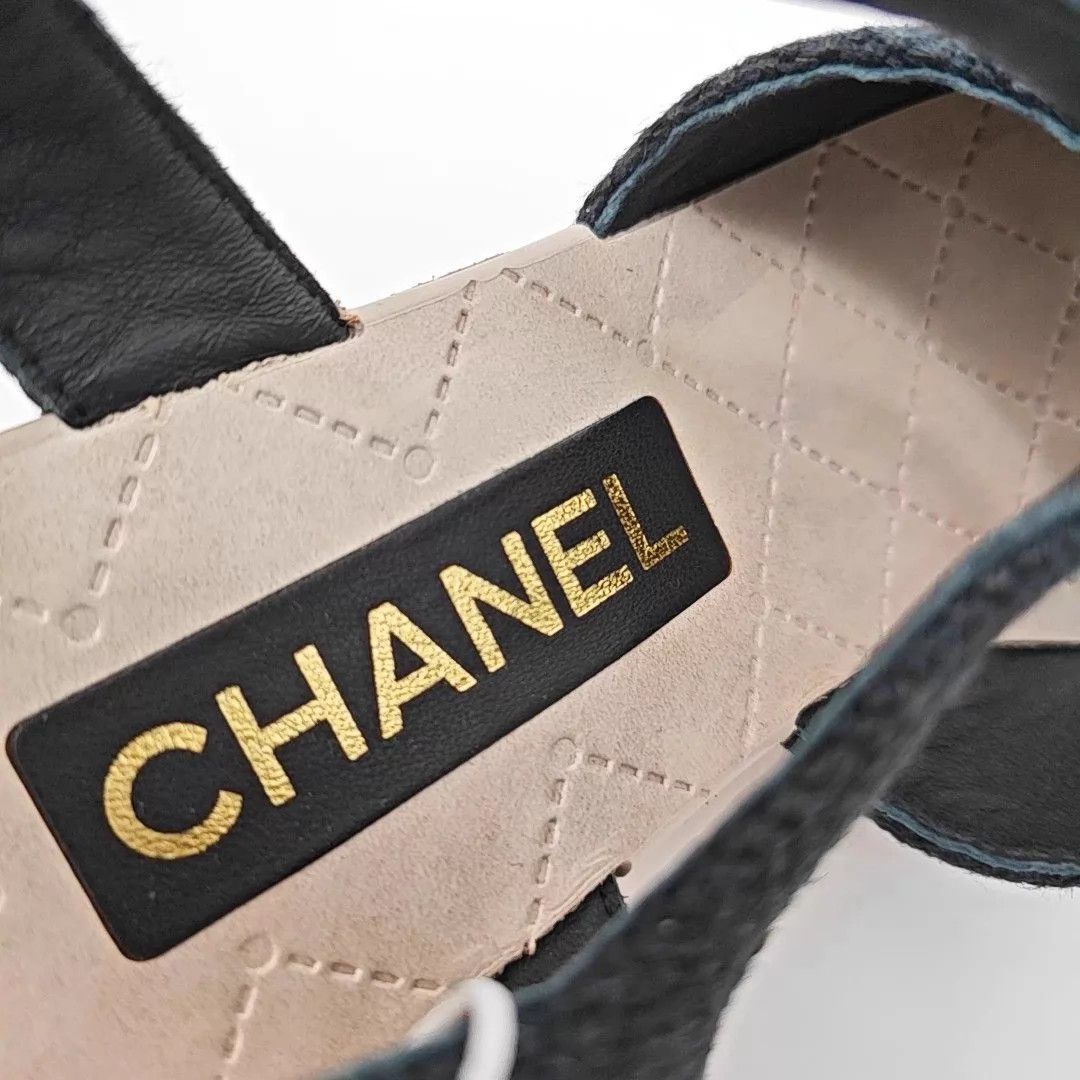 Chanel Chanel Women's Sandals 36 Size US 5.5 / IT 35.5 - 3 Thumbnail