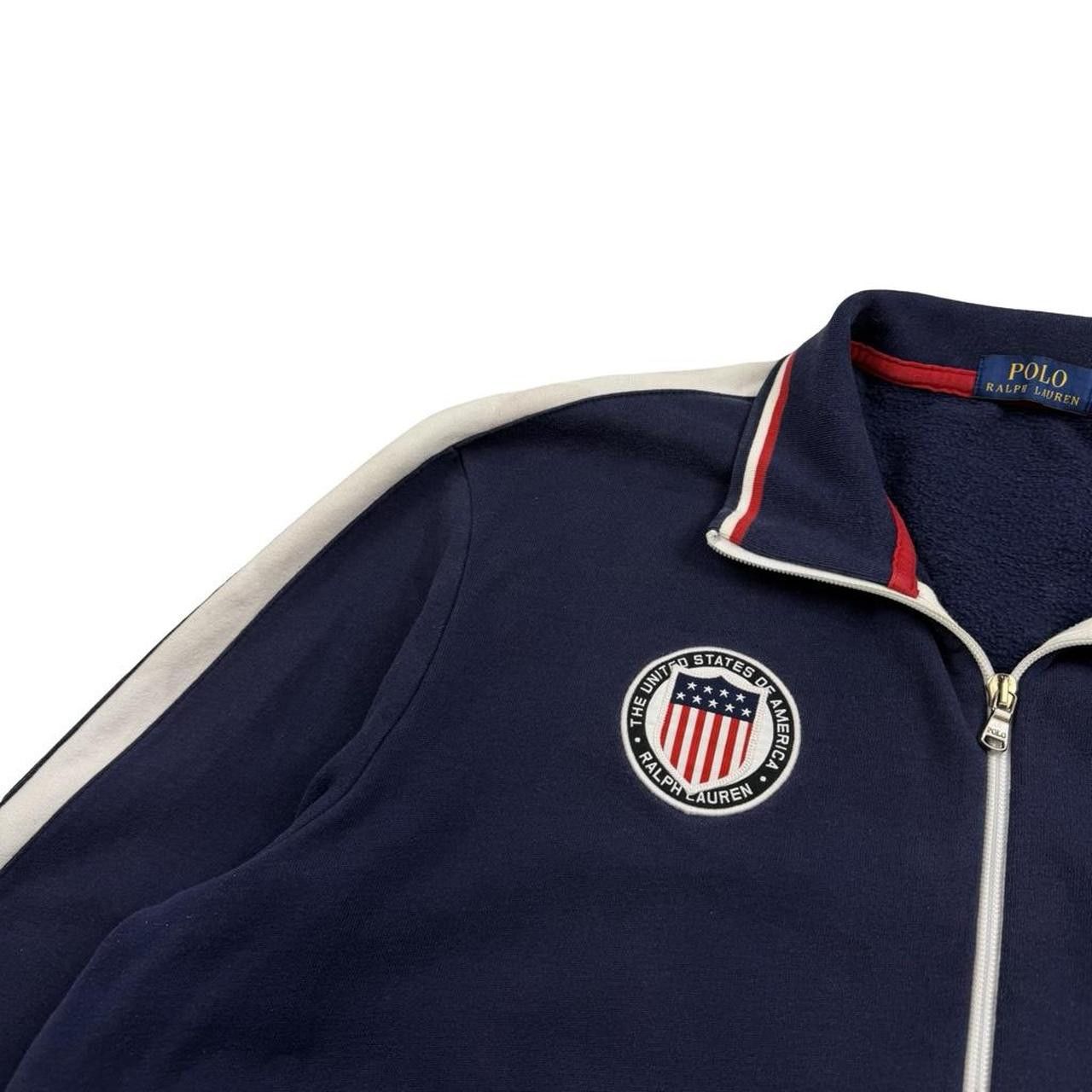 Polo Ralph Lauren Polo By Ralph Lauren USA Zip Up Track Jacket - Extra Large Size US XL / EU 56 / 4 - 3 Thumbnail