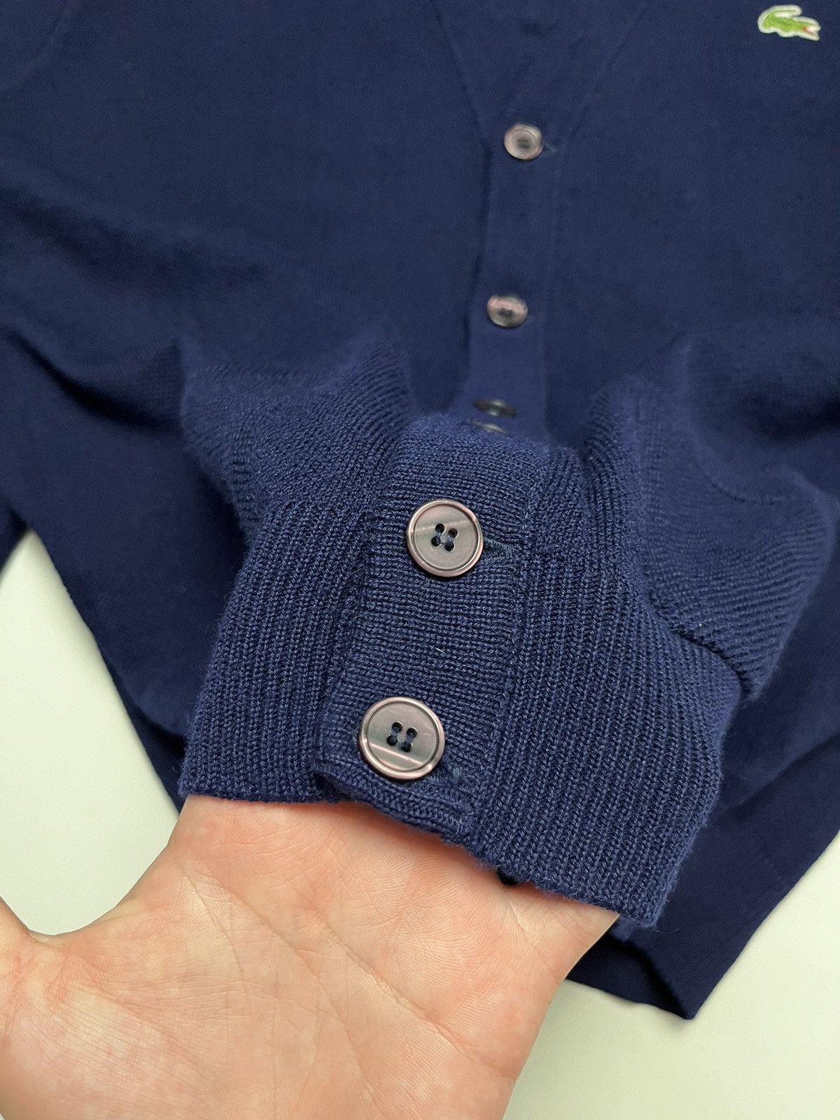 Lacoste Lacoste Chemise Vintage 80’s Cardigan France Size US L / EU 52-54 / 3 - 12 Thumbnail