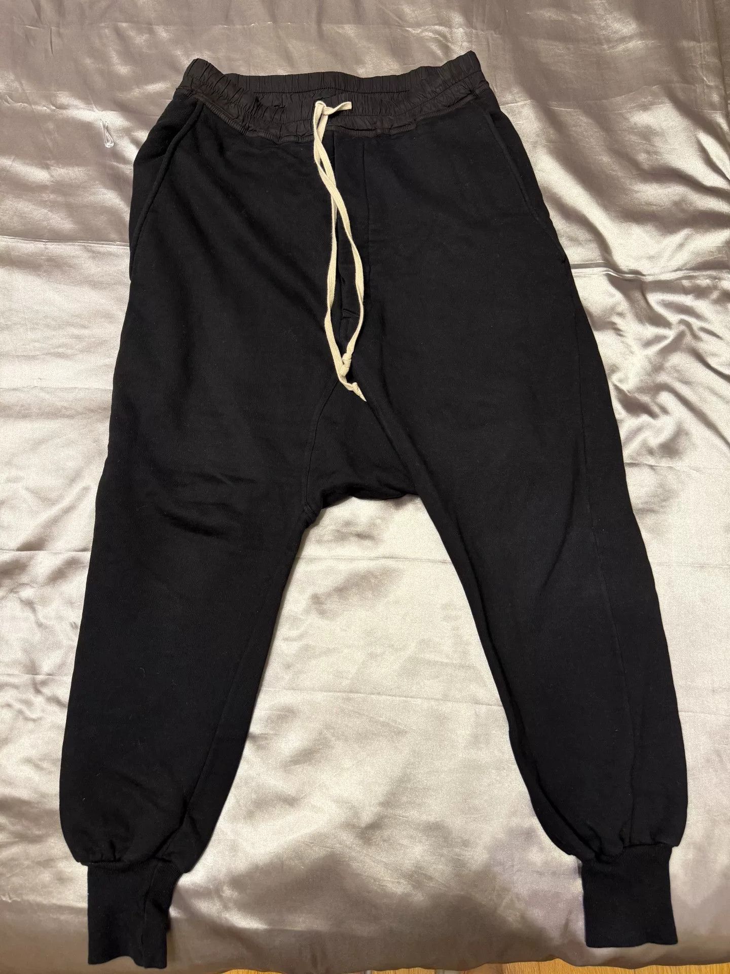 Rick Owens Drkshdw rick owens drkshdw black jogger pants Size US 36 / EU 52 - 1 Thumbnail