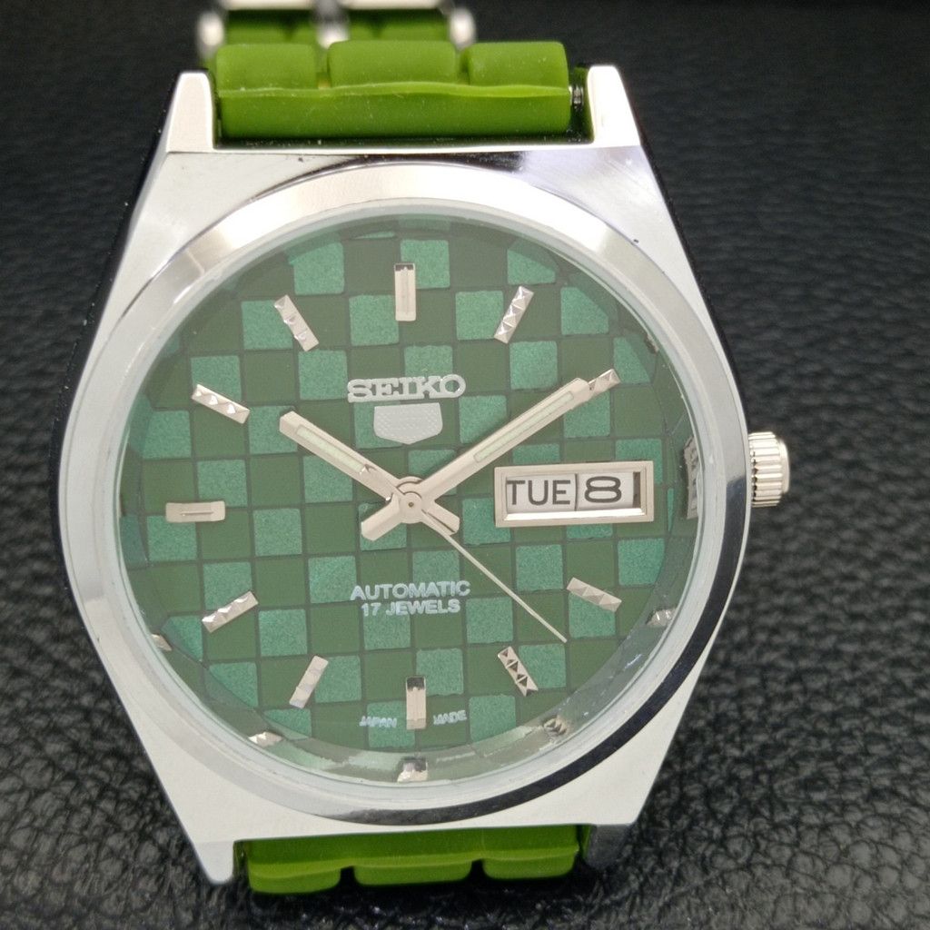 Seiko REFURBISHED VINTAGE SEIKO 5 AUTO JAPAN MENS WATCH a440214 Size 40 - 3 Thumbnail