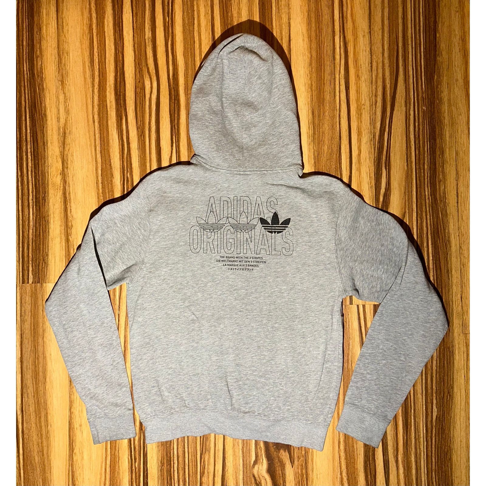 Adidas Adidas Gray Hoodie Size Medium Size US M / EU 48-50 / 2 - 6 Thumbnail