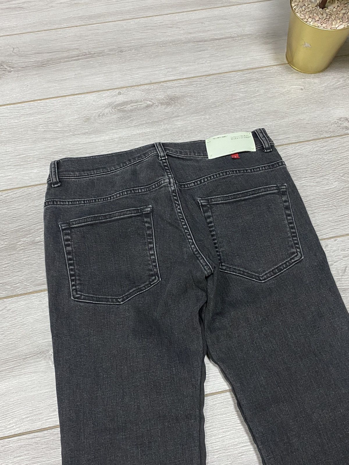 Off-White Off-White tape T 2013 Fire line do not cross jeans Size US 31 - 11 Thumbnail