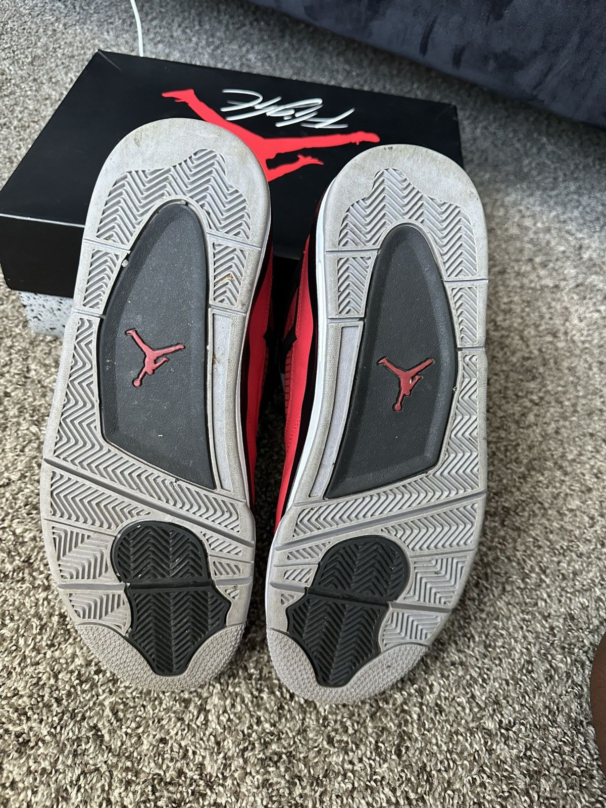 Jordan Brand Air Jordan 4 Toro Bravo Size US 12 / EU 45 - 6 Thumbnail