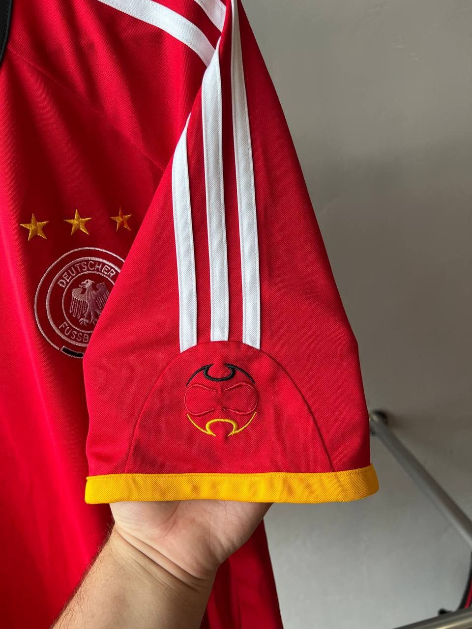 Adidas 2006/8 GERMANY ADIDAS AWAY SOCCER JERSEY FOOTBALL SHIRT RARE Size US XL / EU 56 / 4 - 10 Thumbnail
