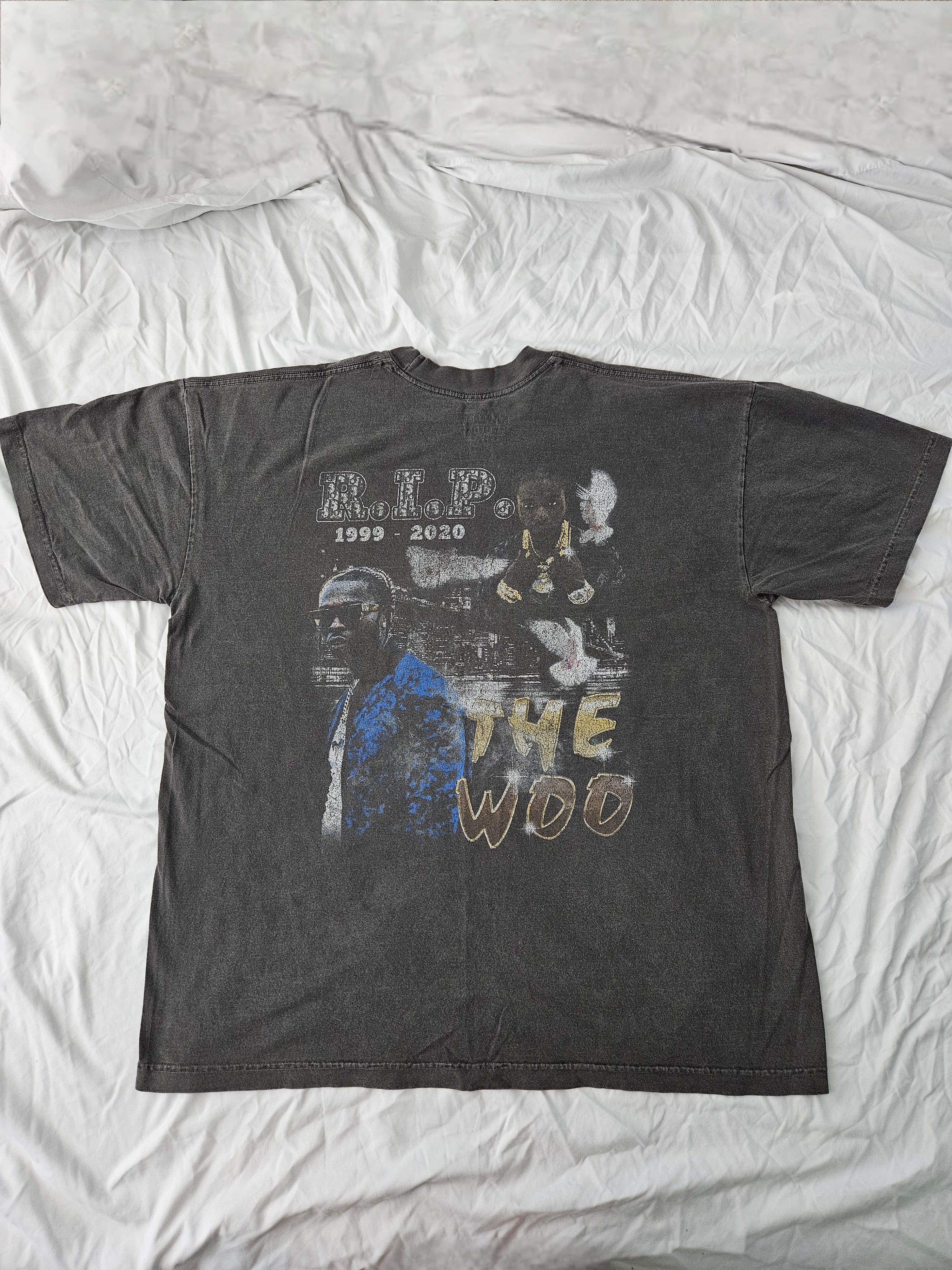 Richie Le Collection Bootleg Vintage SMS Pop Smoke Tee Size US L / EU 52-54 / 3 - 2 Thumbnail
