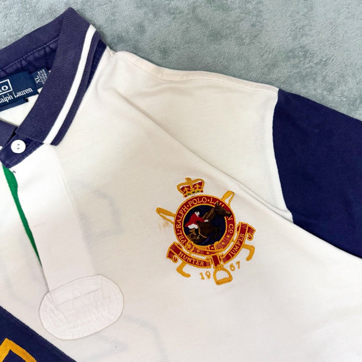 Polo Ralph Lauren × Vintage Vintage Polo Ralph Lauren Hunter Jumper Mercer Club Size US XL / EU 56 / 4 - 3 Thumbnail