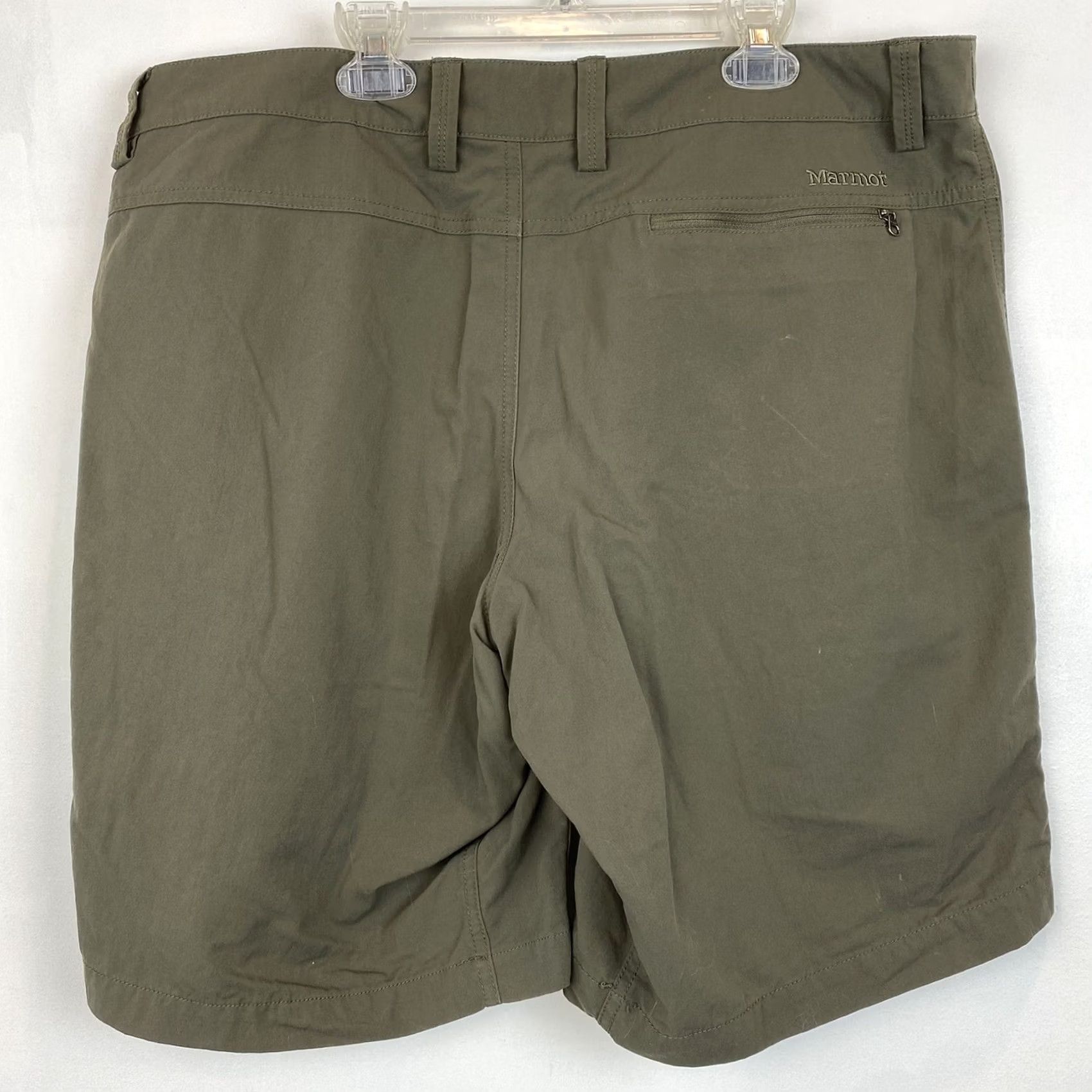 Marmot Marmot Shorts Mens 36 Nylon Beige Lightweight Gorpcore Zip Pocket Size US 36 / EU 52 - 2 Thumbnail