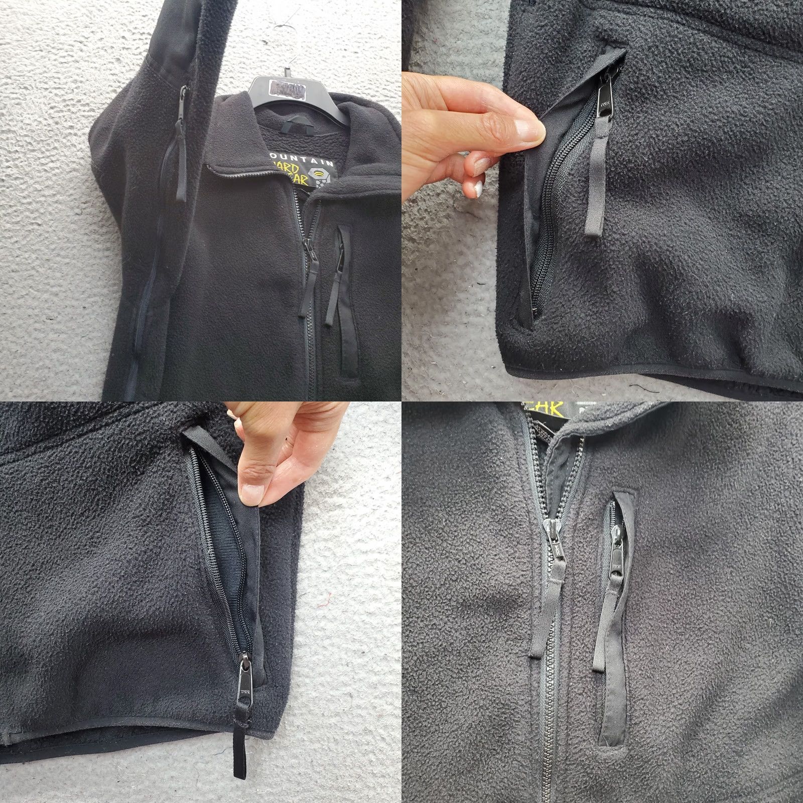 Mountain Hardwear Mountain Hardwear Fleece Jacket Womens Size 6 Black Long Sleeve Mock Neck USA Made Jacket Size M / US 6-8 / IT 42-44 - 8 Thumbnail