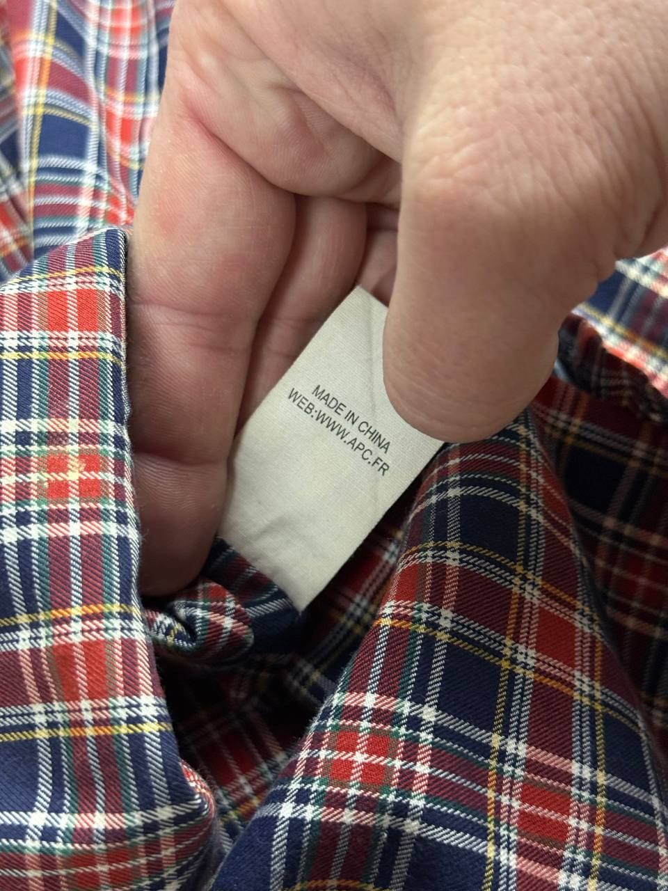 A.P.C. APC Shirt Size US L / EU 52-54 / 3 - 6 Thumbnail