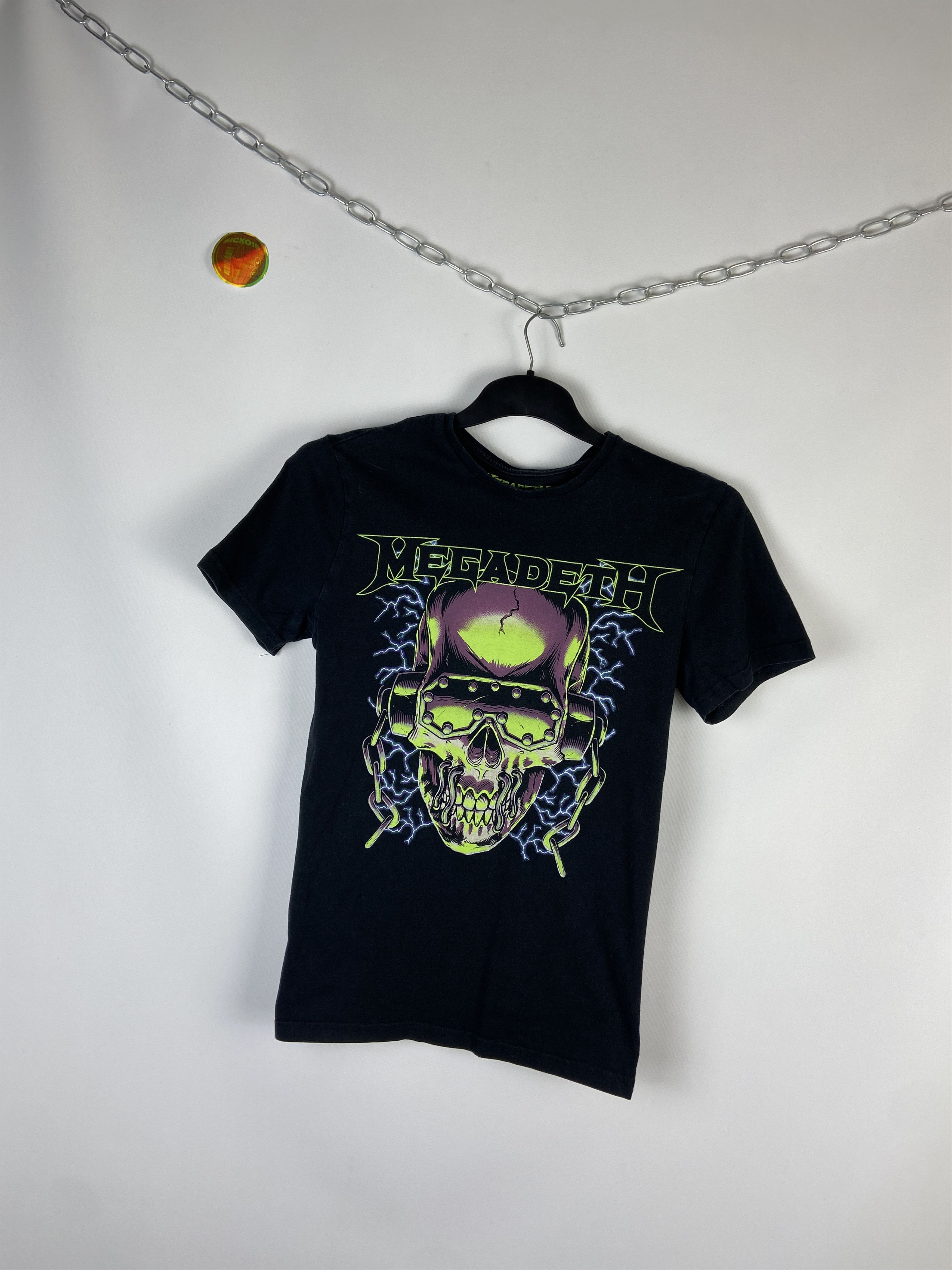 Band Tees × Megadeth × Vintage Vintage Megadeth Band T Shirt Size US S / EU 44-46 / 1 - 2 Thumbnail