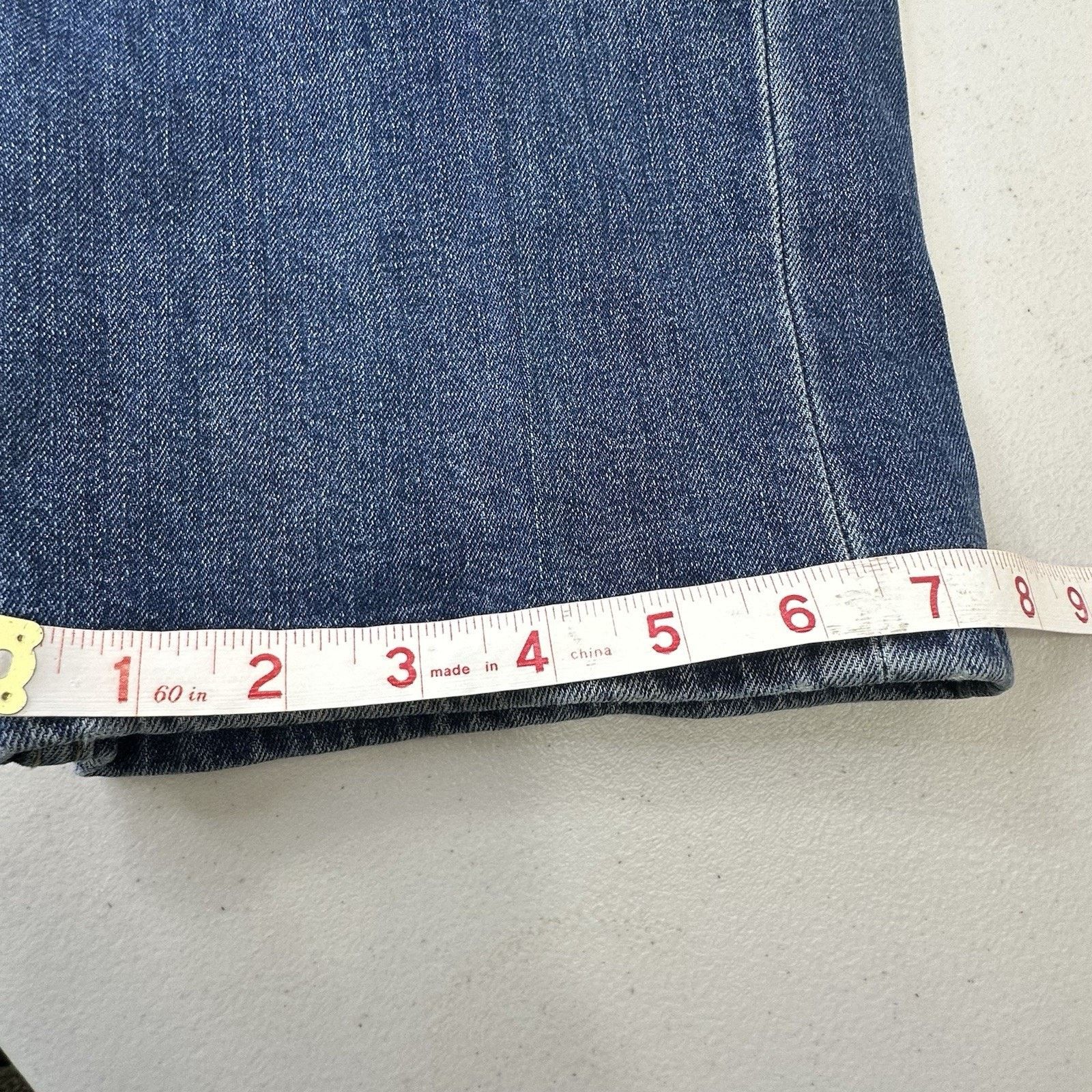 Levi's Levis 514 Straight Leg Men's 38x32 Medium Wash Blue jeans Size US 38 / EU 54 - 5 Thumbnail