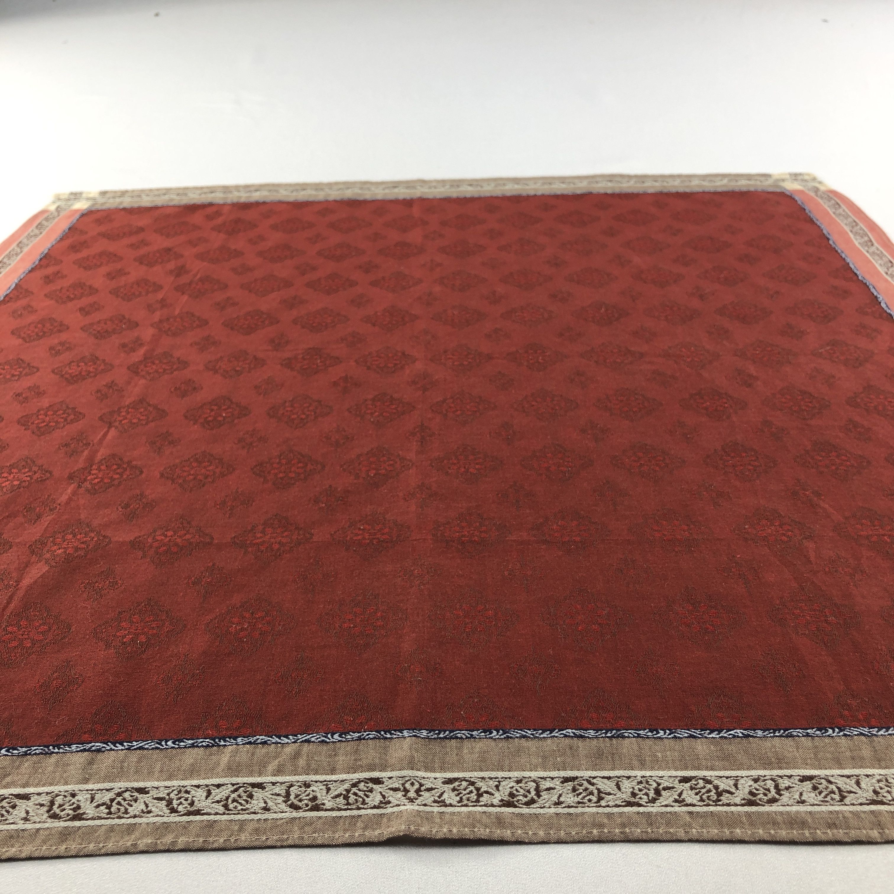 Yves Saint Laurent YSL Geometric Handkerchief Neckerchief Bandana H2892 Size ONE SIZE - 4 Thumbnail