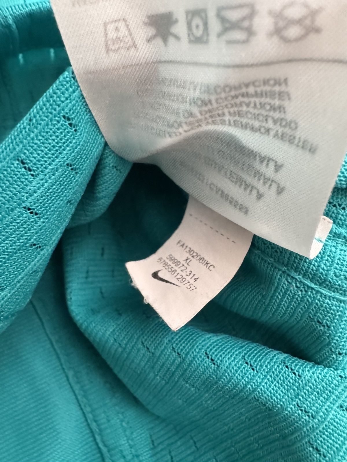Nike Miami Dolphins Ryan Tannehill #17 NFL Stitched Aqua Jersey Size US XL / EU 56 / 4 - 7 Thumbnail