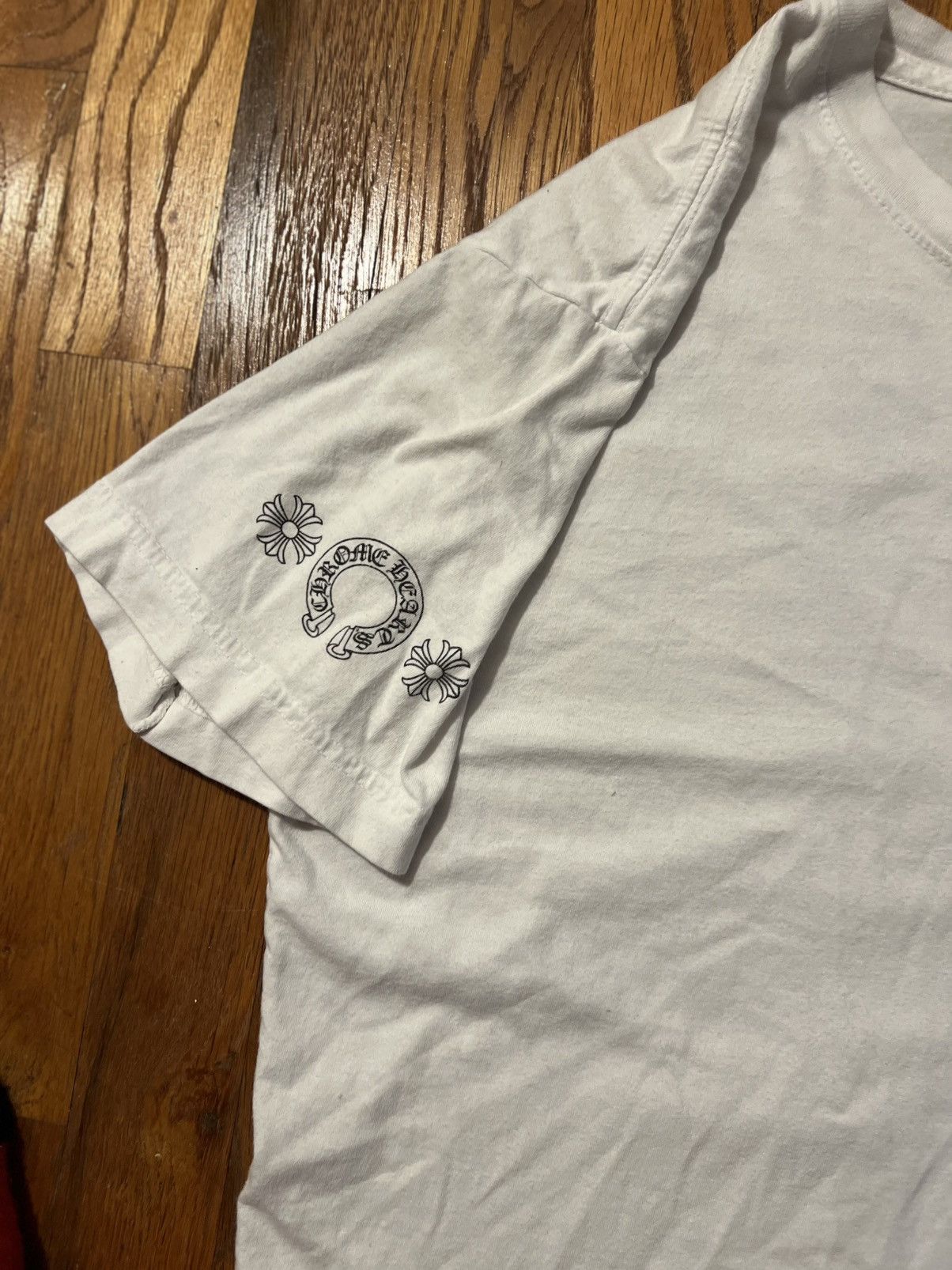 Chrome Hearts Chrome Hearts Multi Logo PocketTee Size US M / EU 48-50 / 2 - 4 Thumbnail