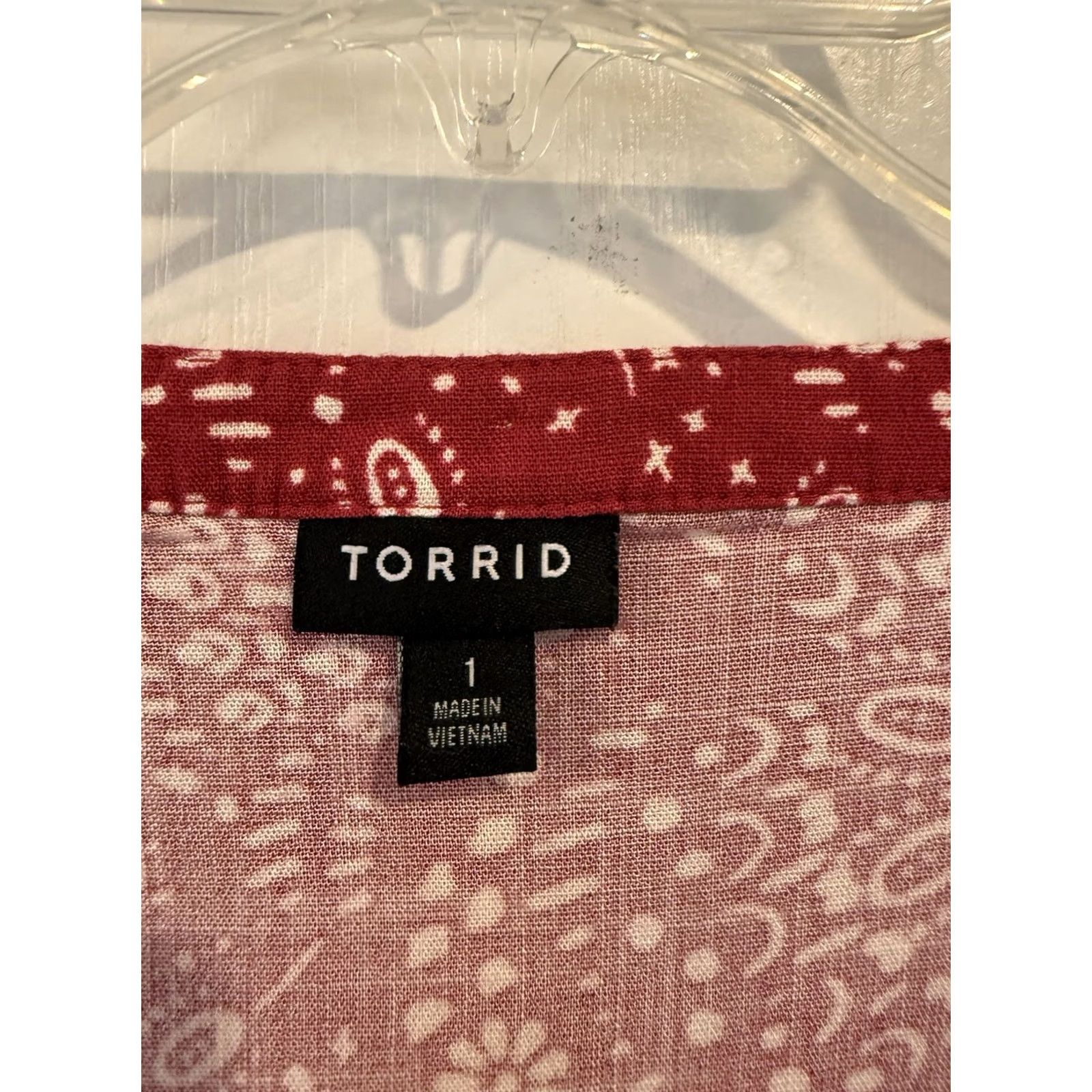 Torrid Torrid Romper Shirt? Wait. Size 40" / US 18 - 3 Thumbnail