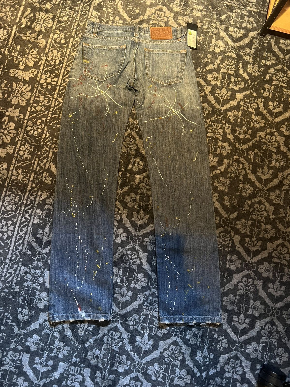 Dolce & Gabbana Dolce & Gabbana paint splatter jeans Size US 30 / EU 46 - 2 Thumbnail
