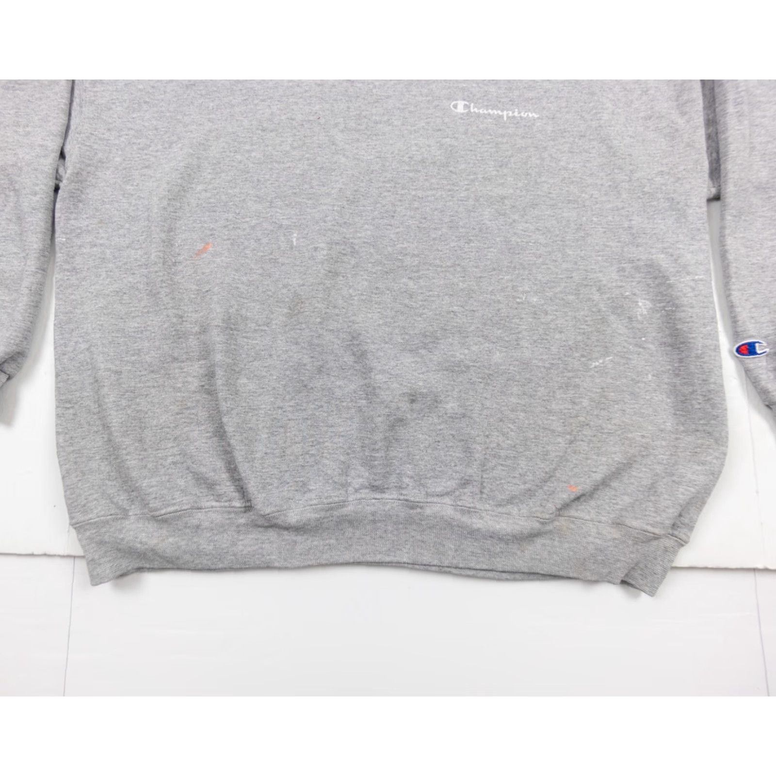 Champion VINTAGE Champion Sweatshirt Mens Adult XL Gray Crewneck 90s Paint Splatter Outdoor Sweatshirt Size US XL / EU 56 / 4 - 4 Thumbnail