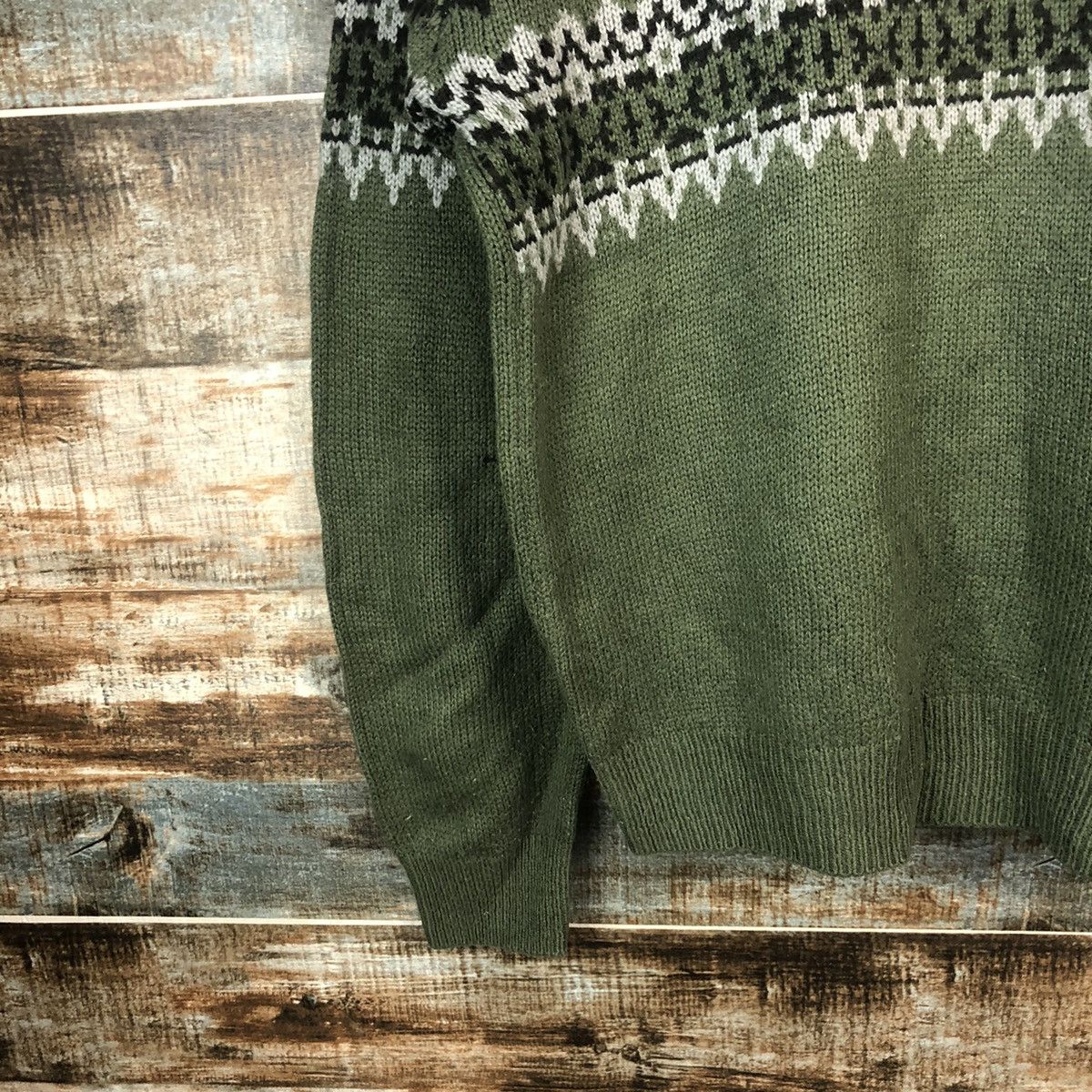Japanese Brand Nurdic Green vintage Sweatshirt #A1462 Size US M / EU 48-50 / 2 - 7 Thumbnail