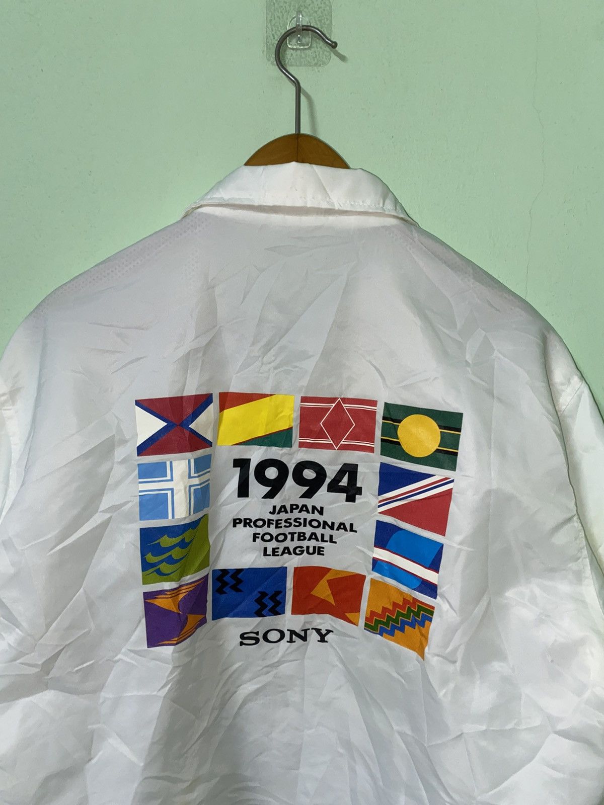 Vintage Vintage 90s Sony J League Promo Jacket Size US XL / EU 56 / 4 - 8 Thumbnail