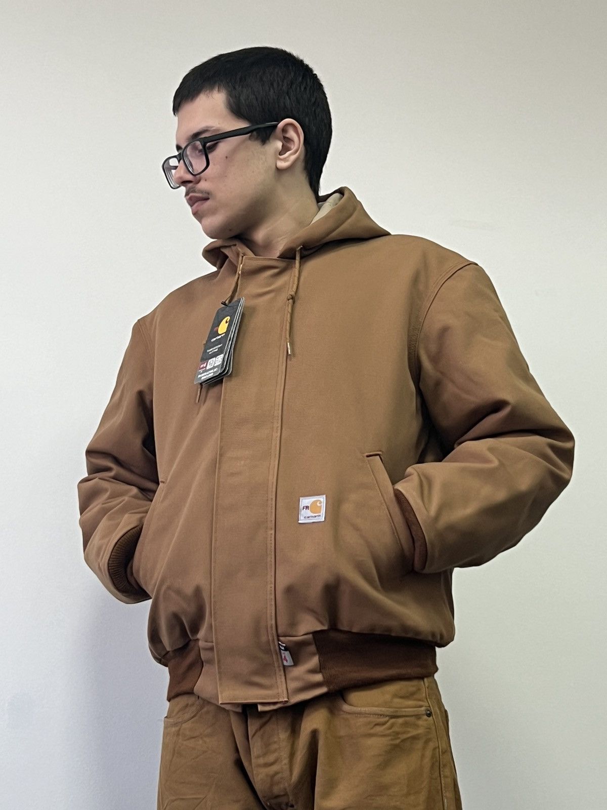 Carhartt Rare Camel Carhartt active jacket Size US M / EU 48-50 / 2 - 1 Thumbnail