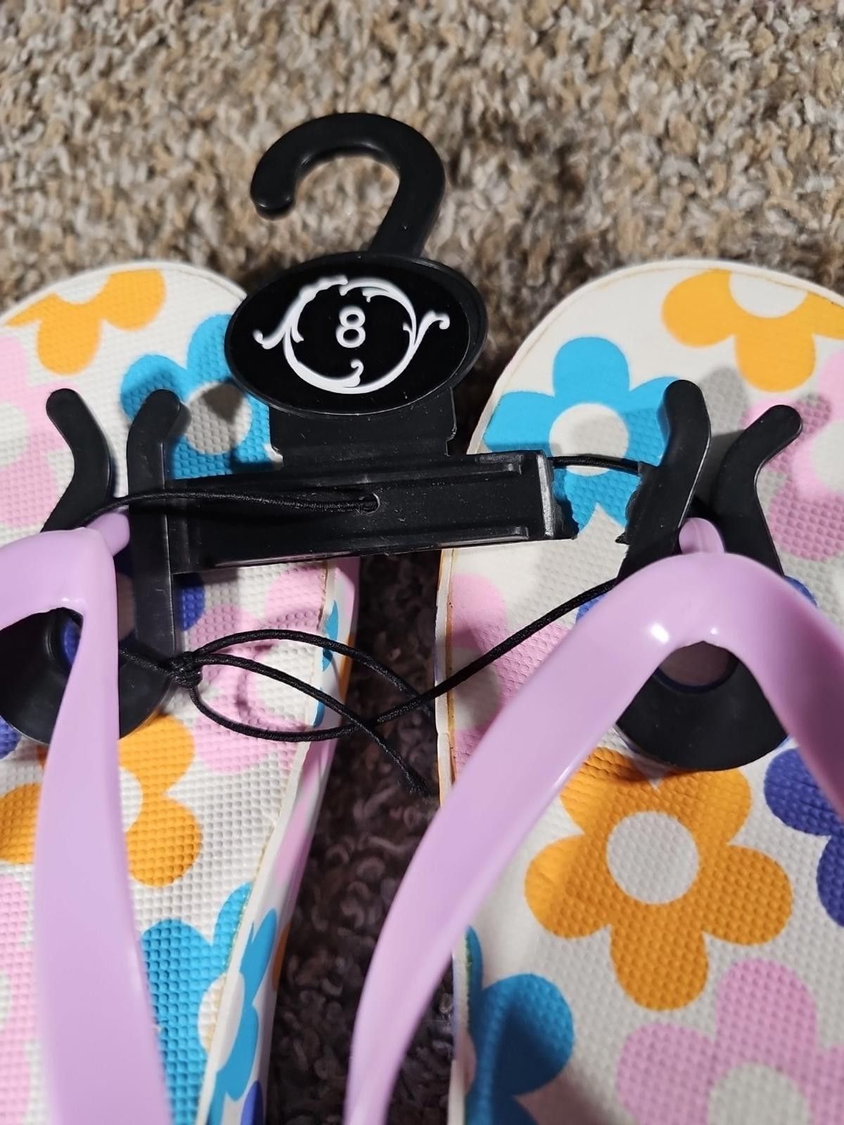 Takahiromiyashita The Soloist. Sole Mates Eva Floral Sz 8 Flip Flop NWT Size US 8 / IT 38 - 2 Thumbnail
