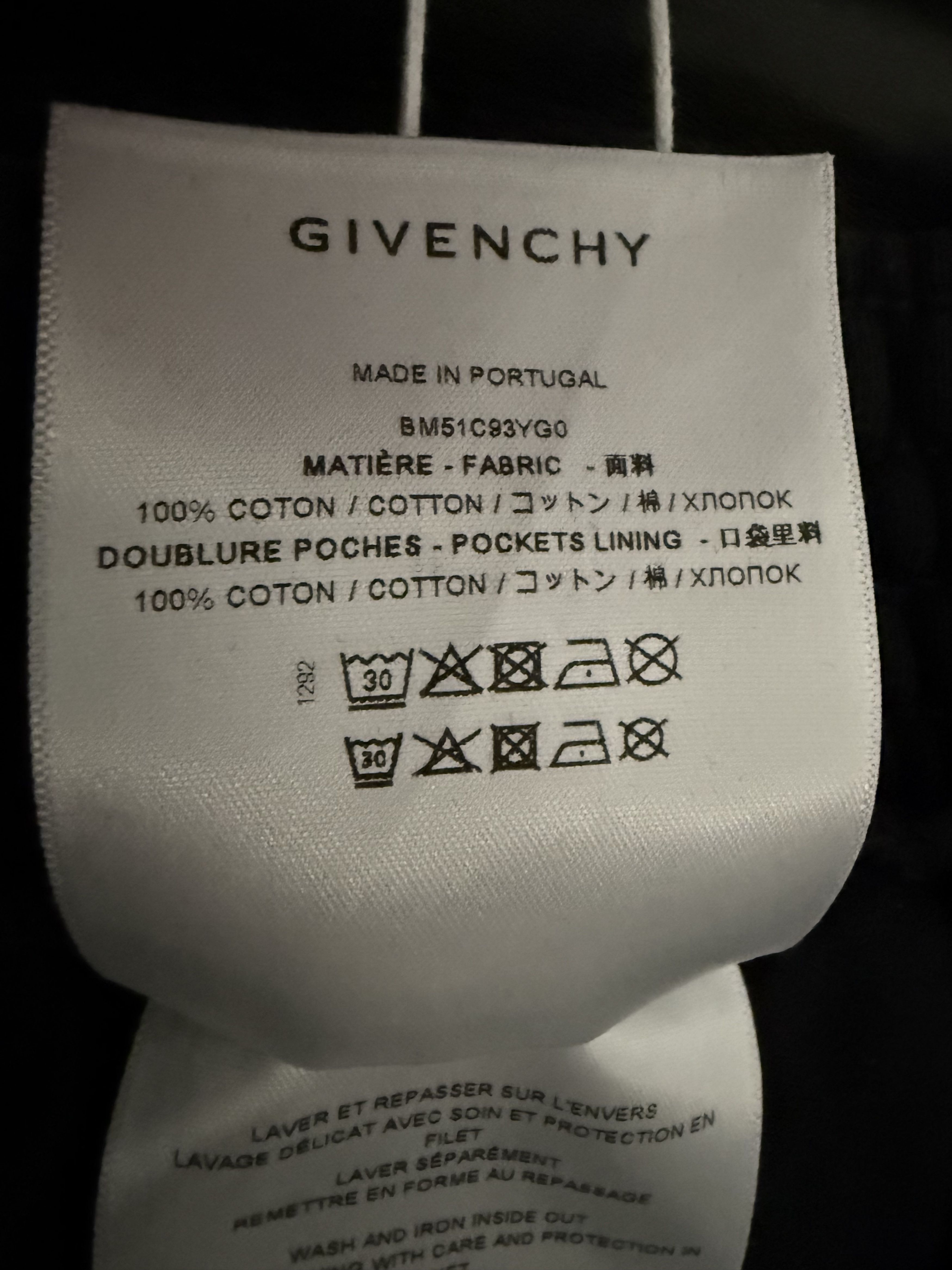 Givenchy Cargo Cotton Jersey Sweatpants Size US 32 / EU 48 - 10 Thumbnail